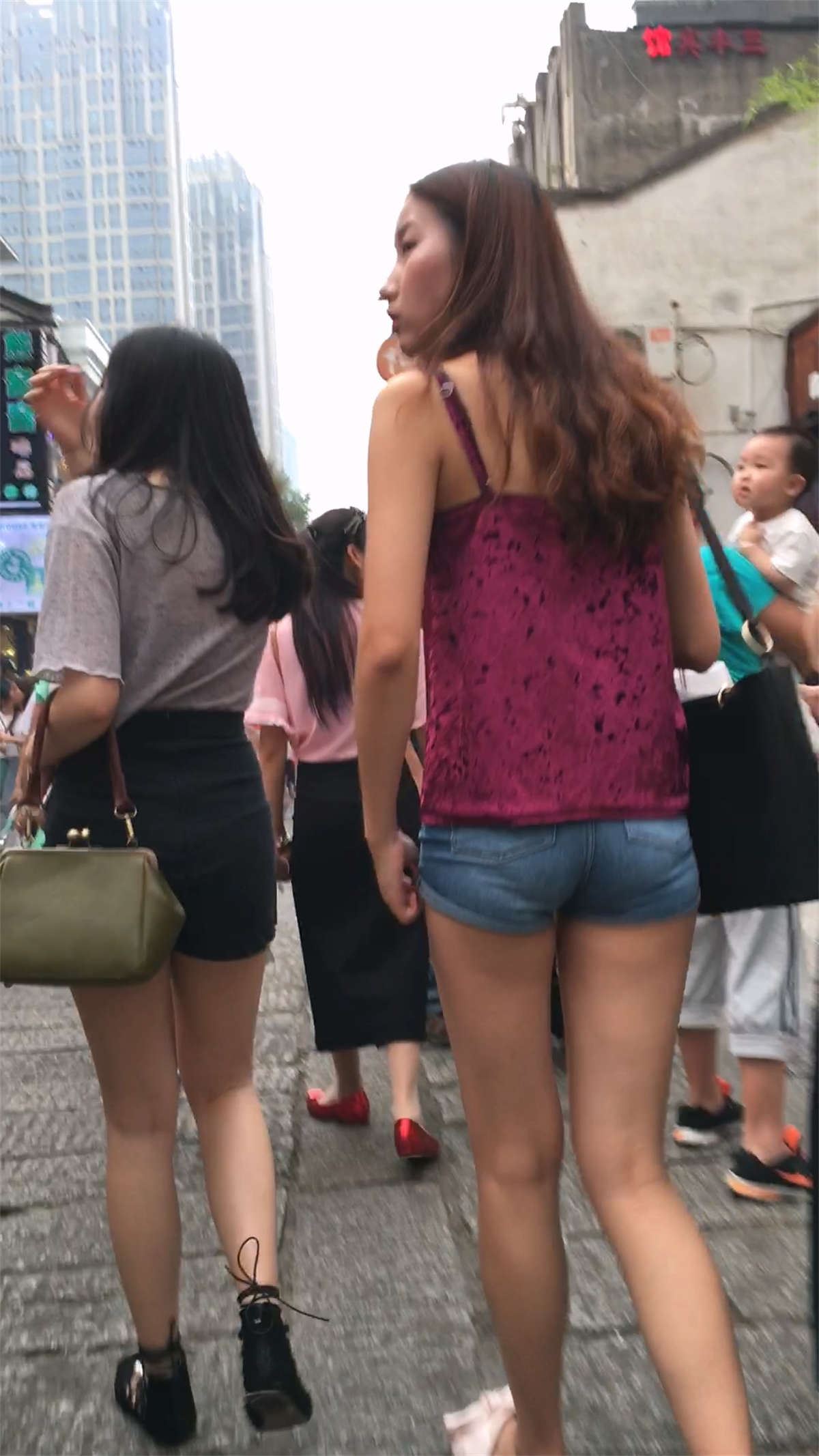 街拍美女