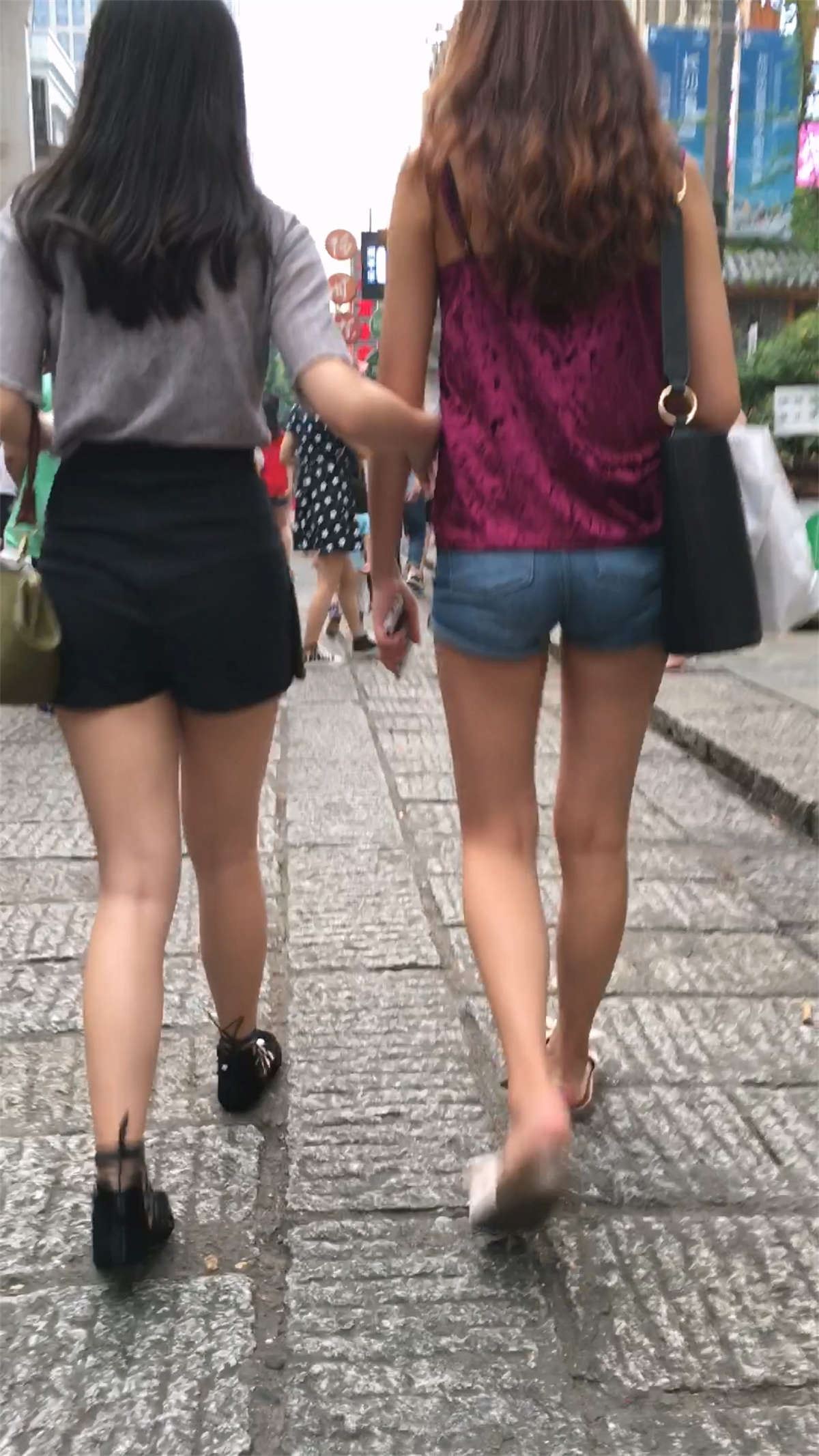 街拍美女