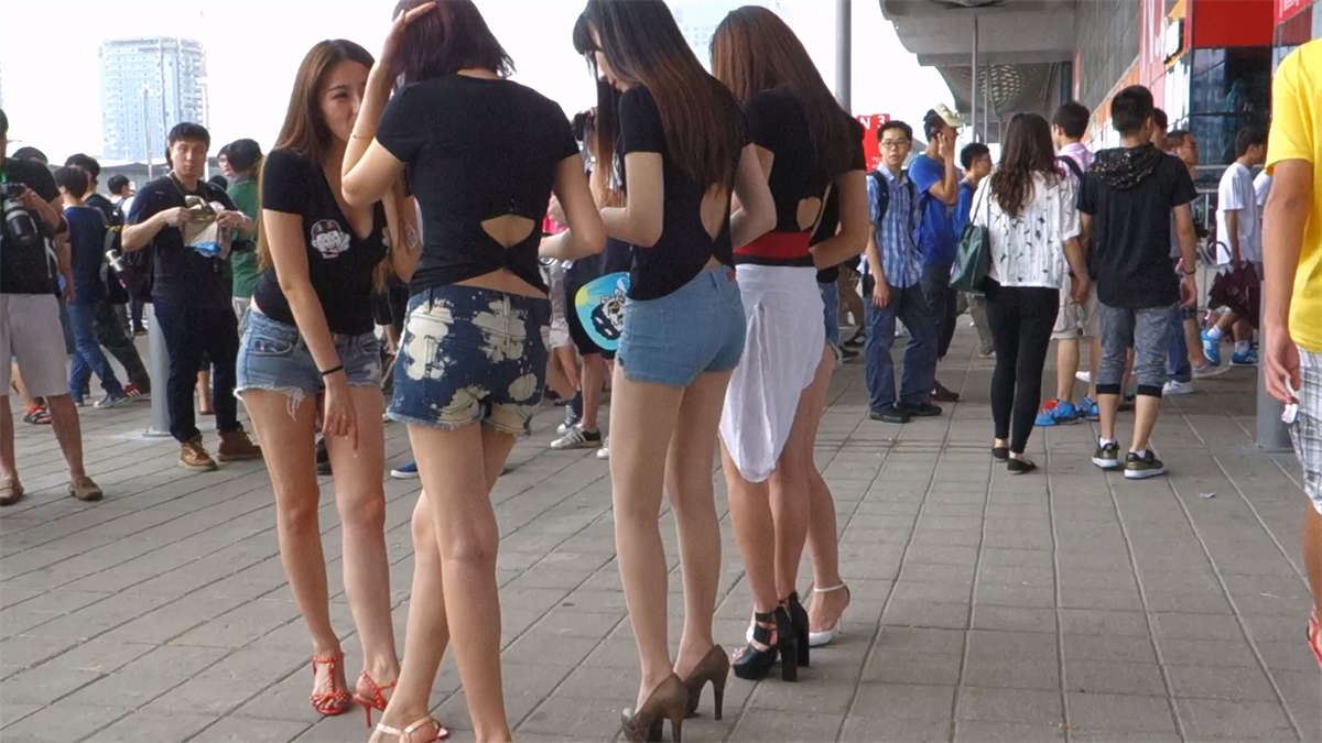 美女如云个个身材好