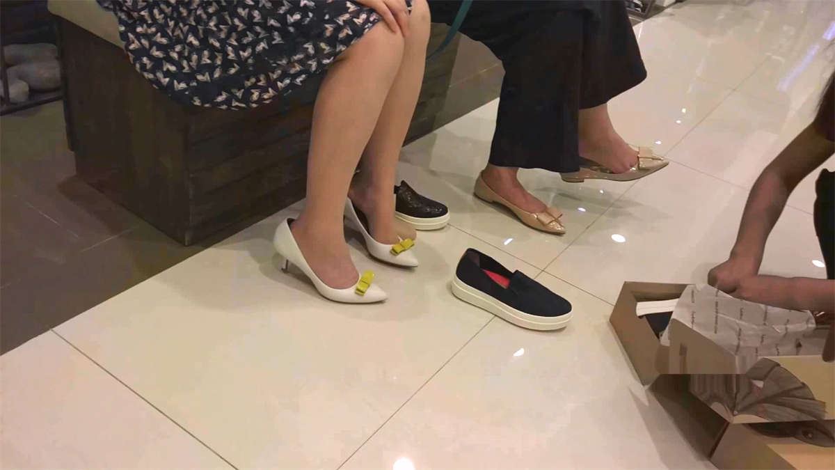 高跟美女