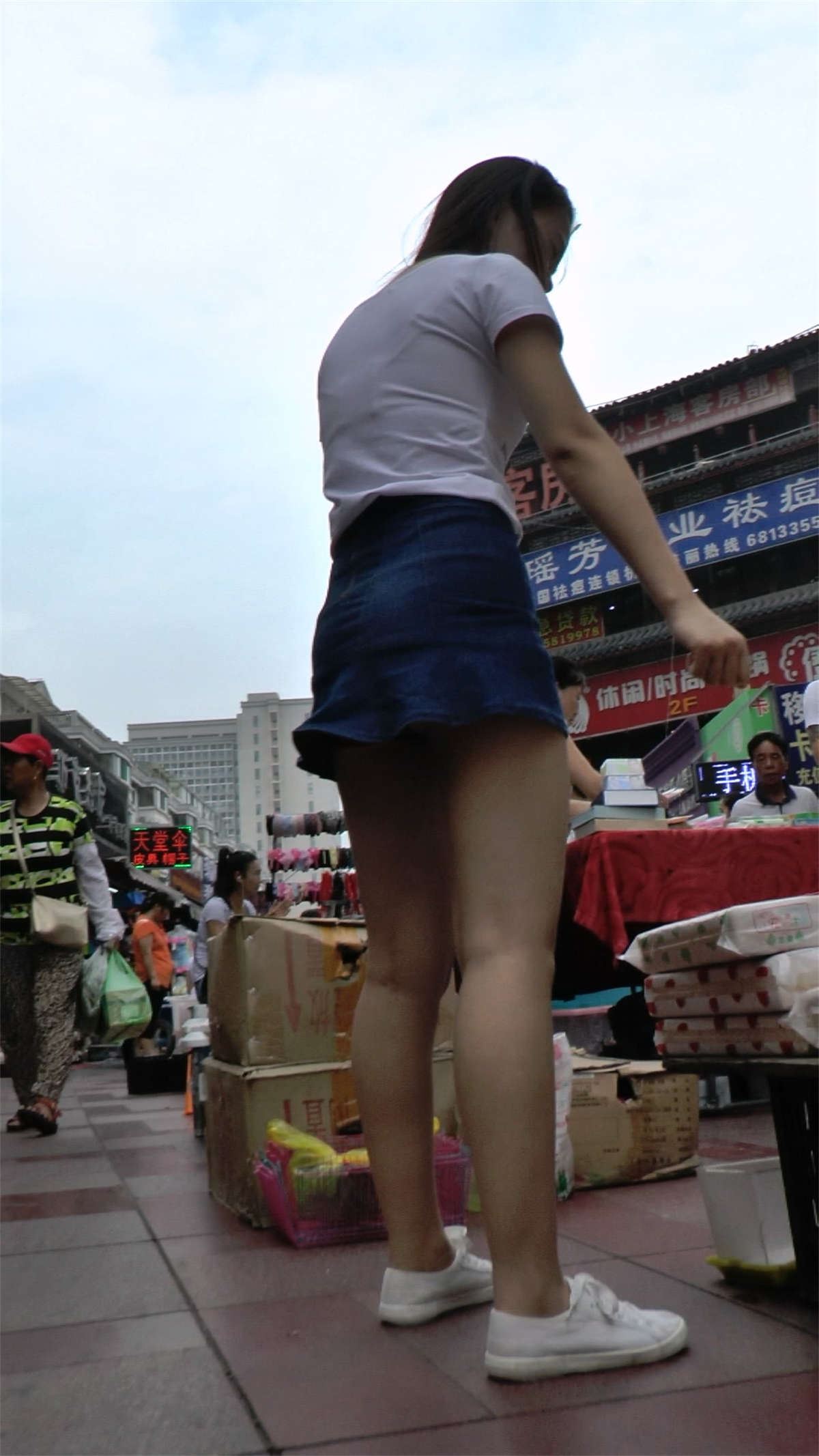 短裙短裤傻傻分不清