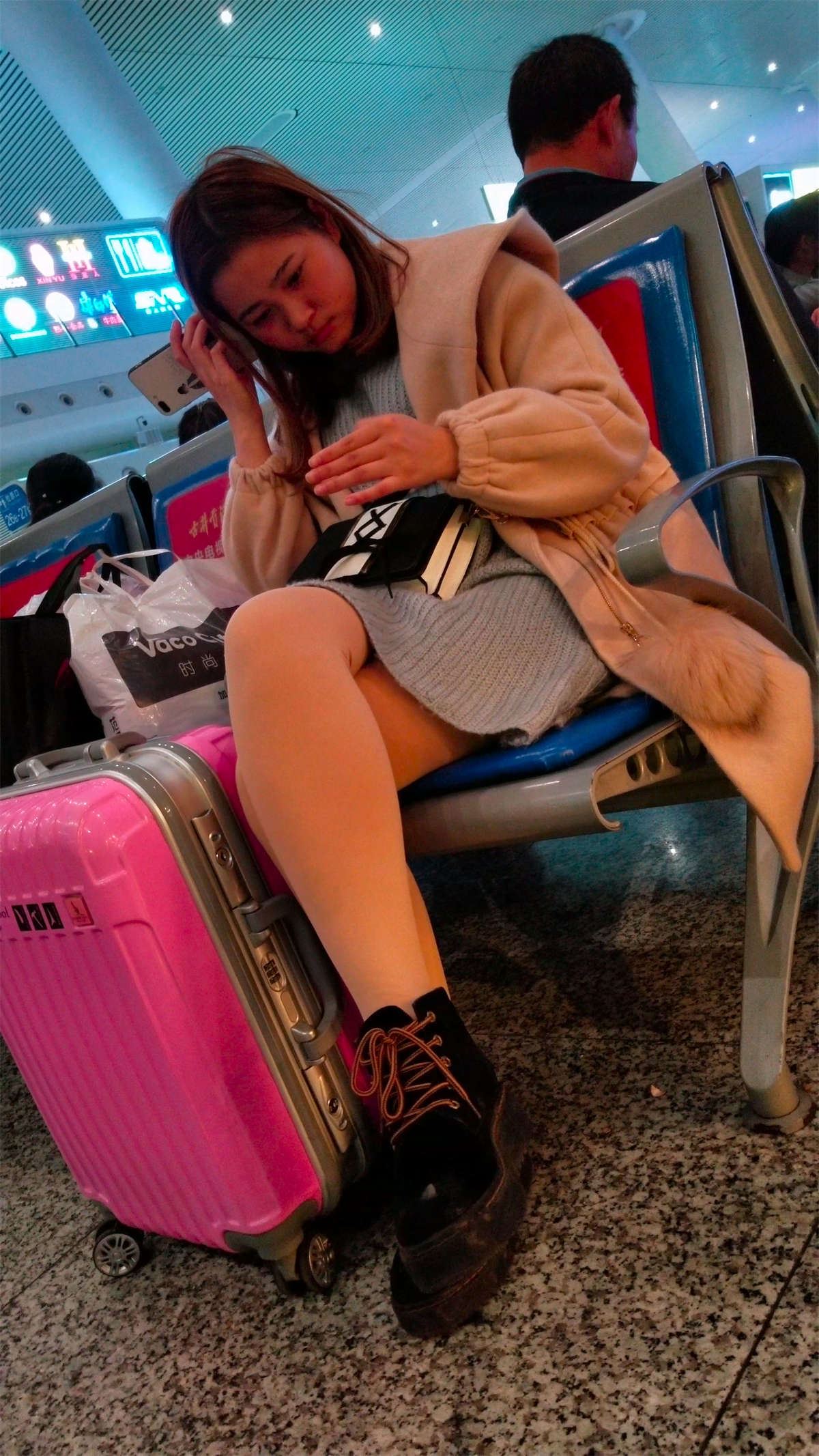 肉丝袜美腿小清新美女