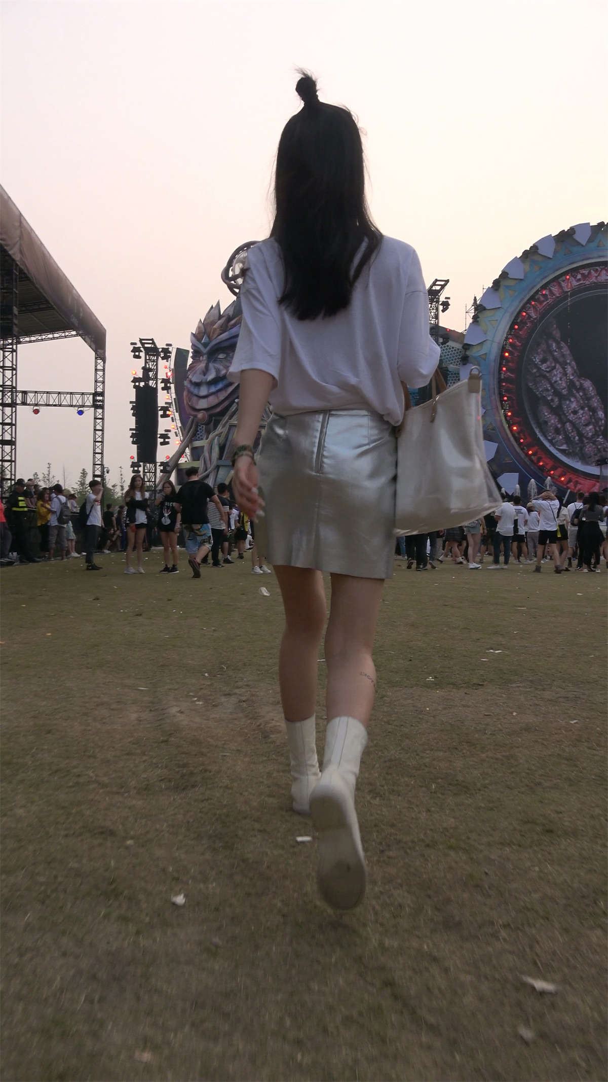 天生丽质好身材包臀裙小清新女神姐姐