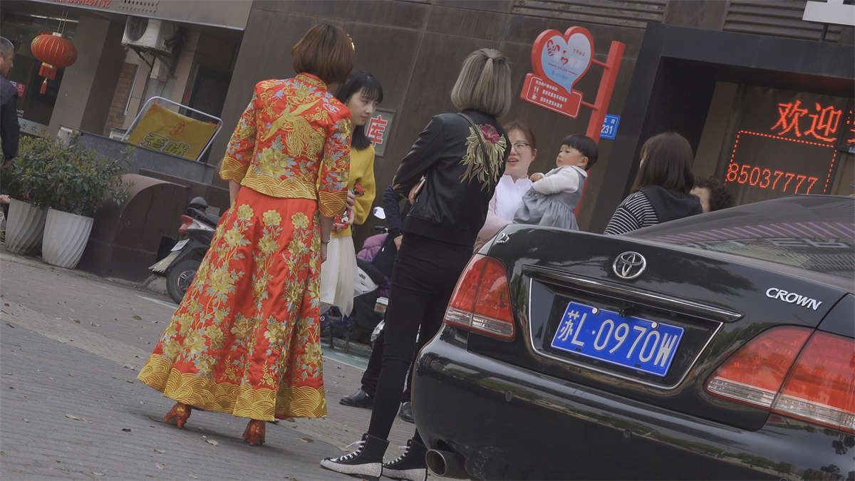 迎宾的魅力新娘