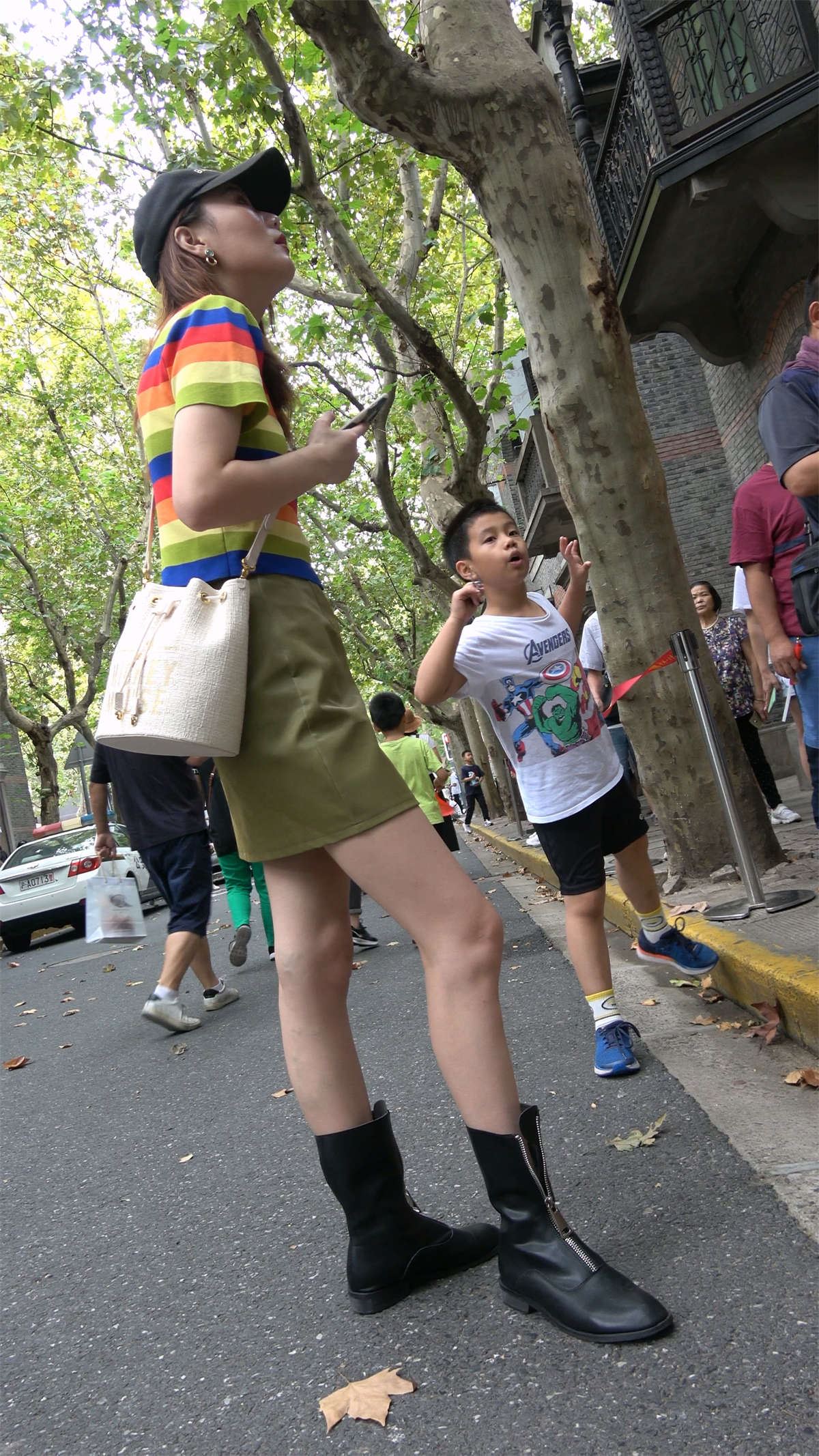 时尚街拍美女