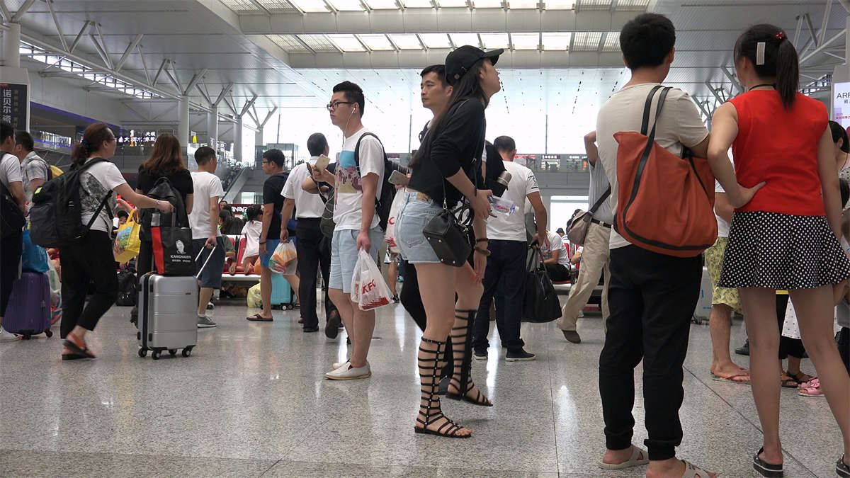 罗马鞋气质靓女