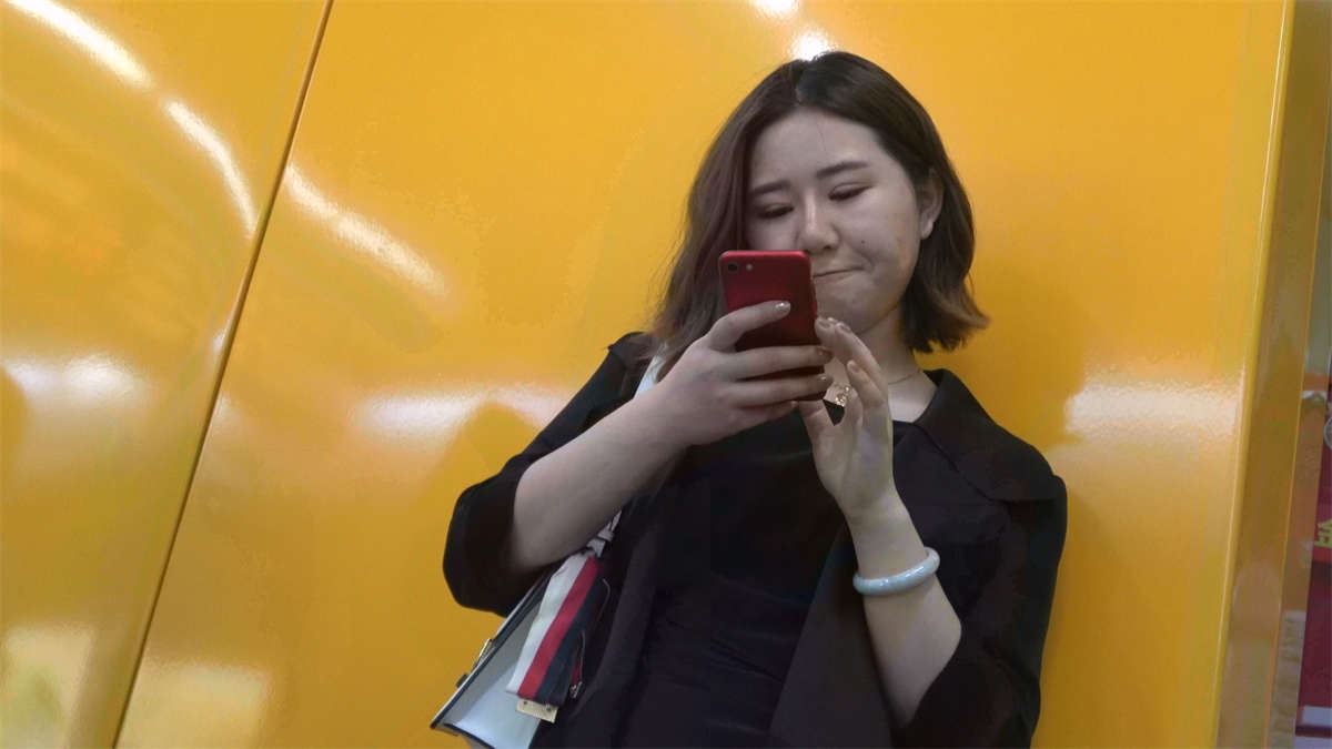 街拍迪特指甲