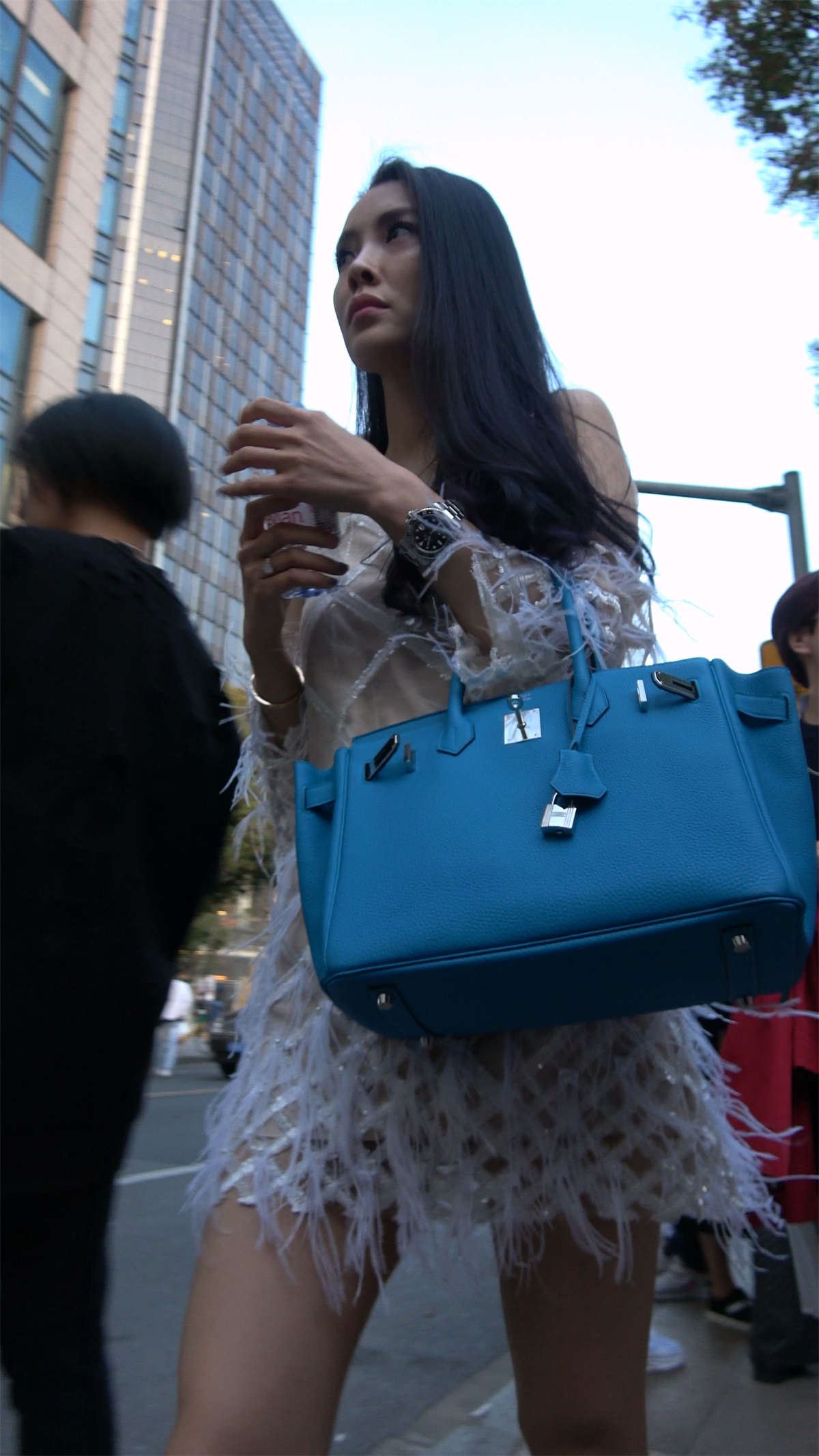 性感时尚连衣裙美女