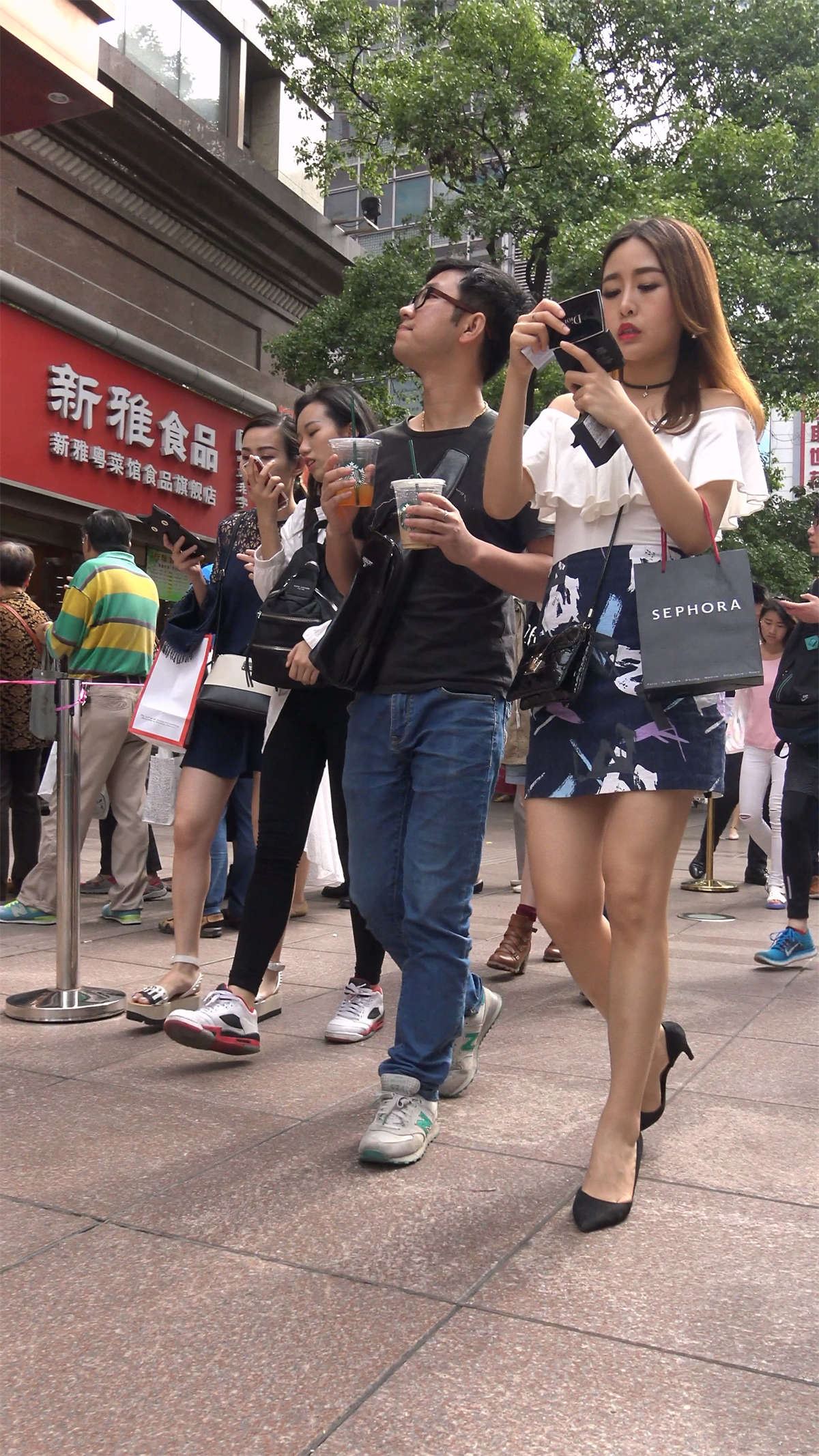 美丽长腿女友