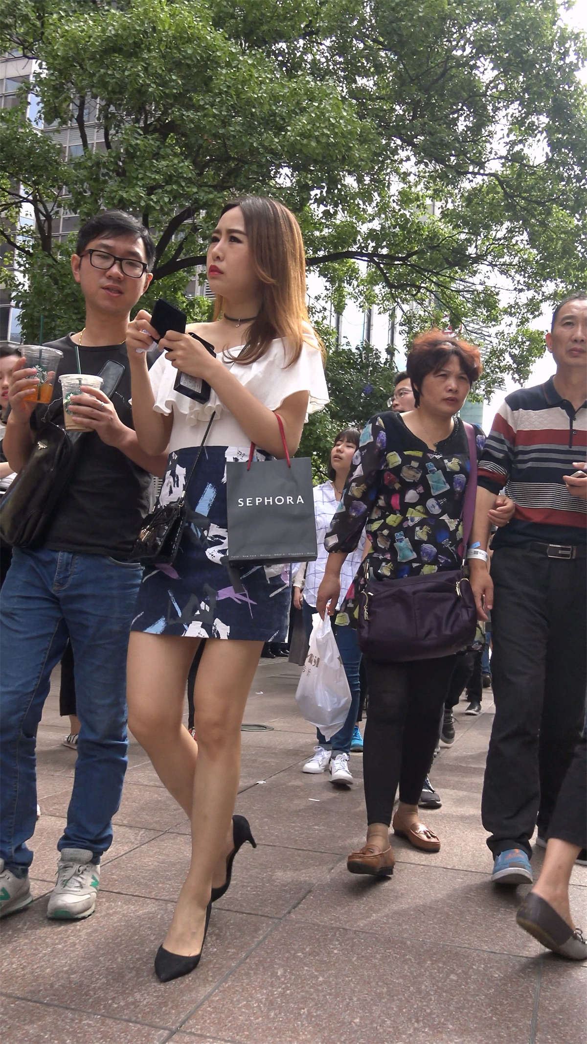 美丽长腿女友