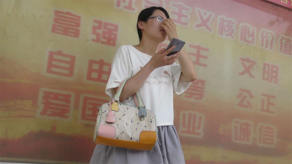 妹子的修长美腿