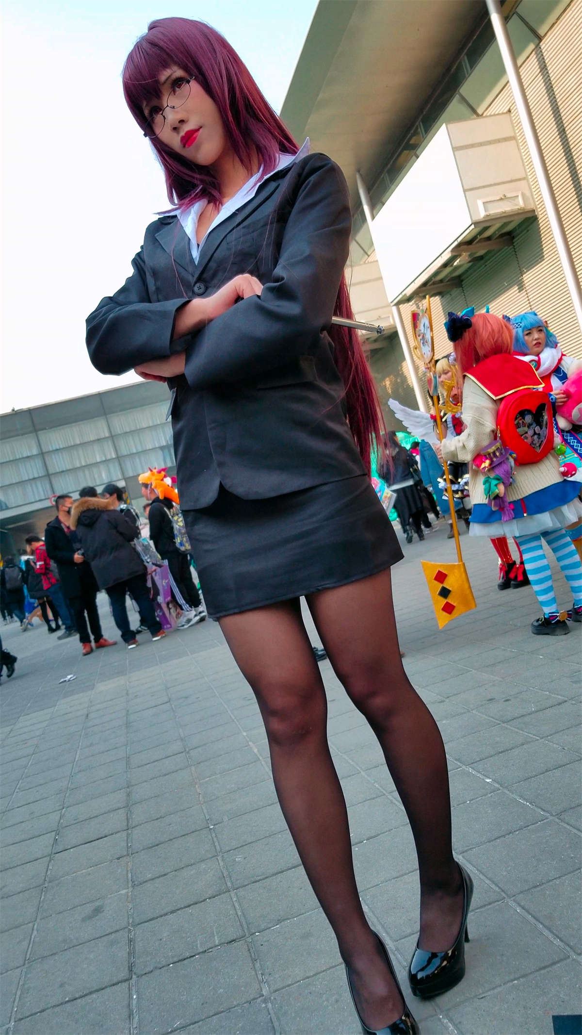 cosplay麻辣女教师的美女