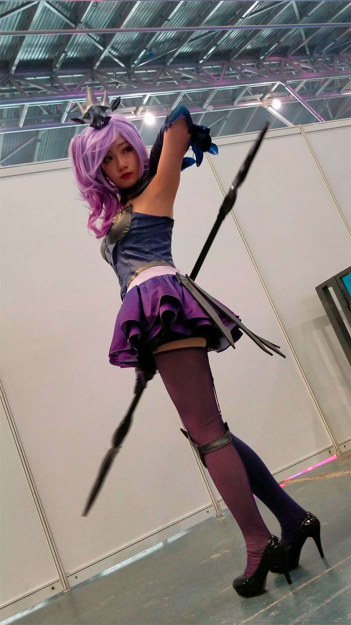 玩cosplay的二次元美少女