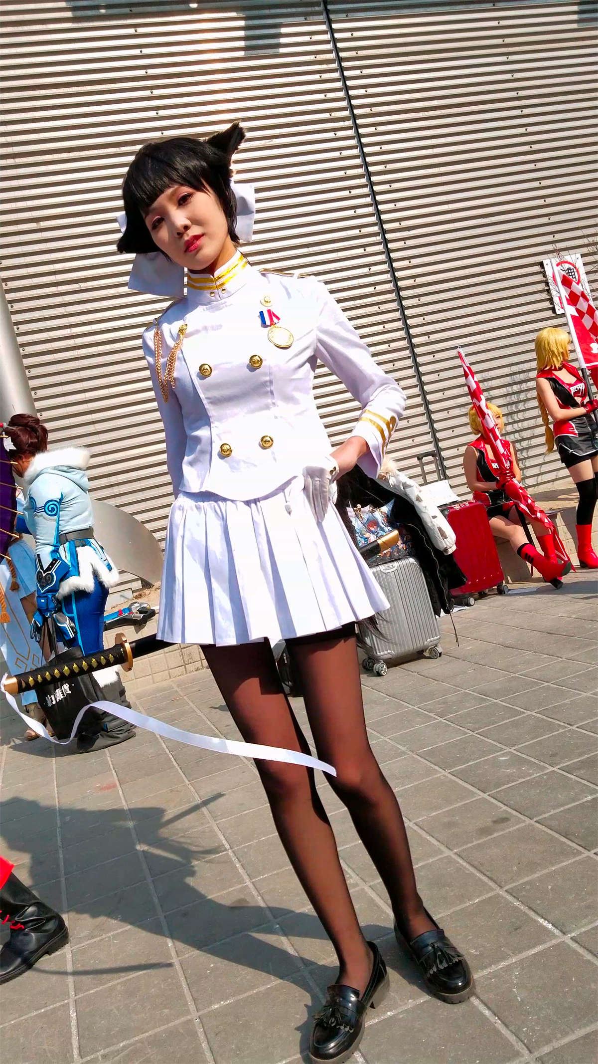 极品黑丝美腿cosplay二次元美少女