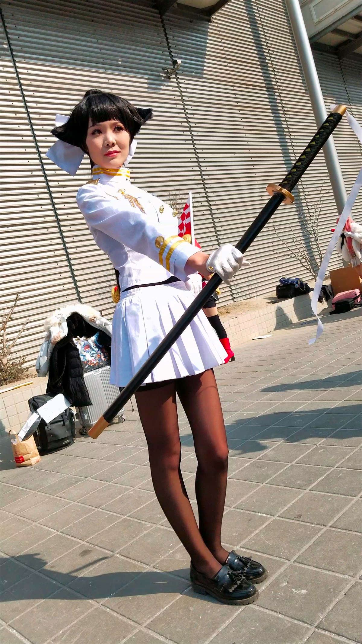 极品黑丝美腿cosplay二次元美少女