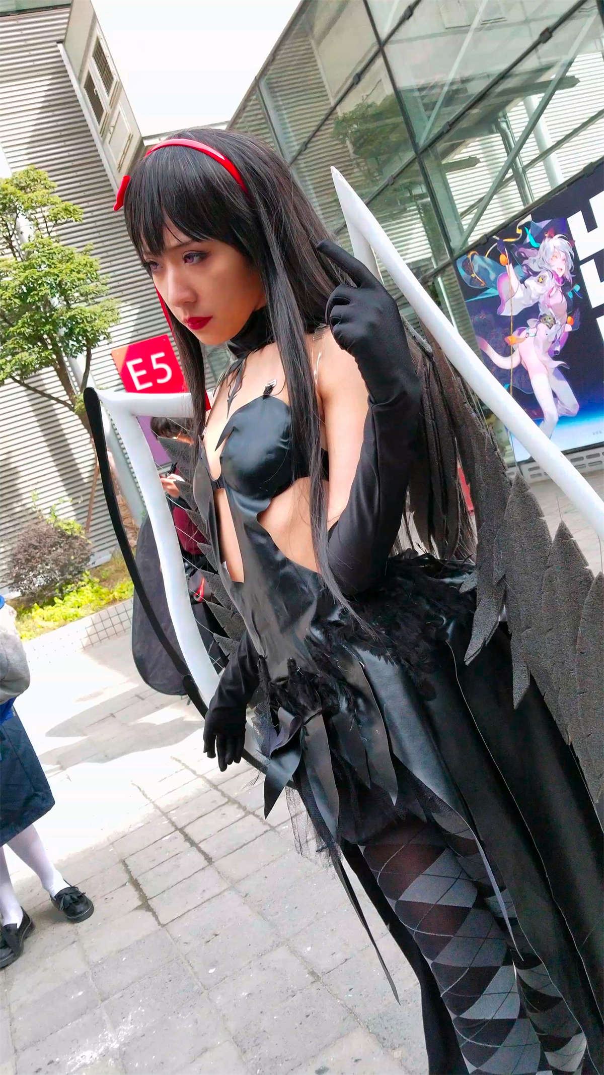 玩cosplay的二次元少女
