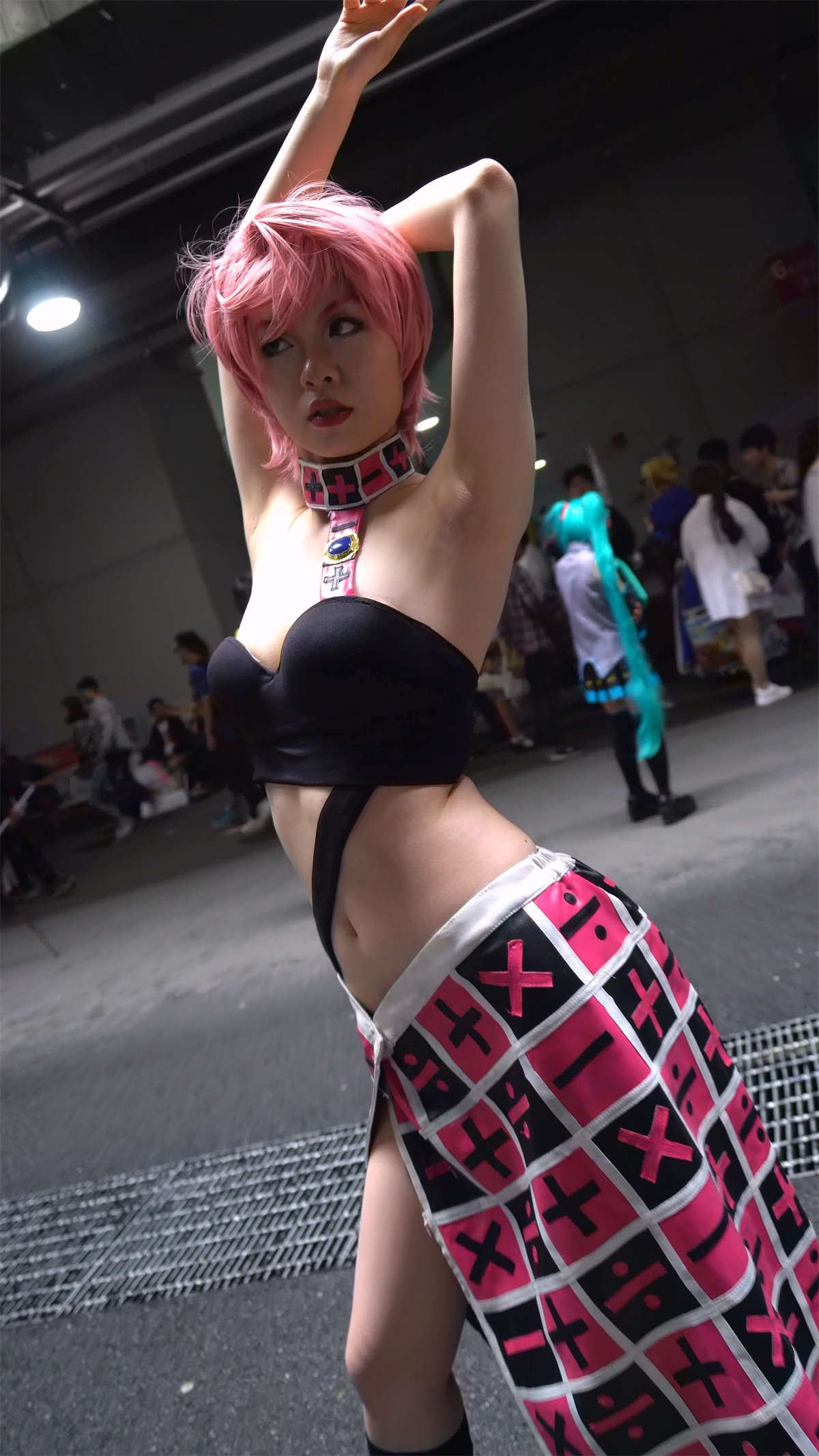 性感cosplay美女摆拍
