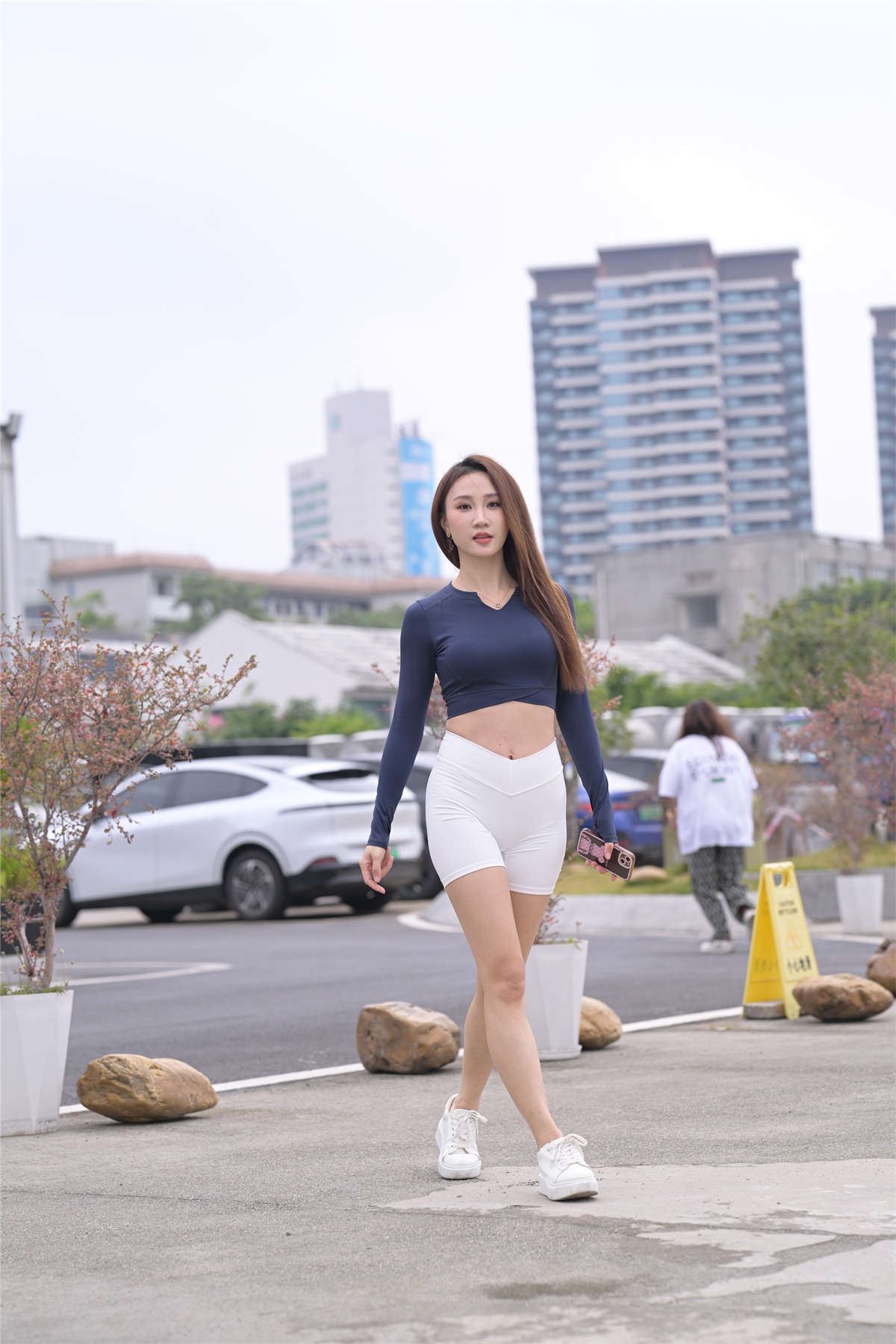 不吃鸡蛋街拍作品 白月光