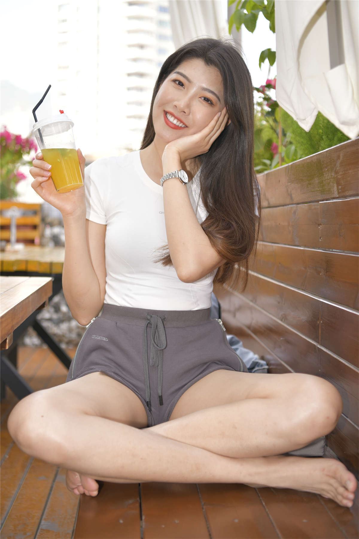 红石摄影作品 小姐姐的茶旅时光-02