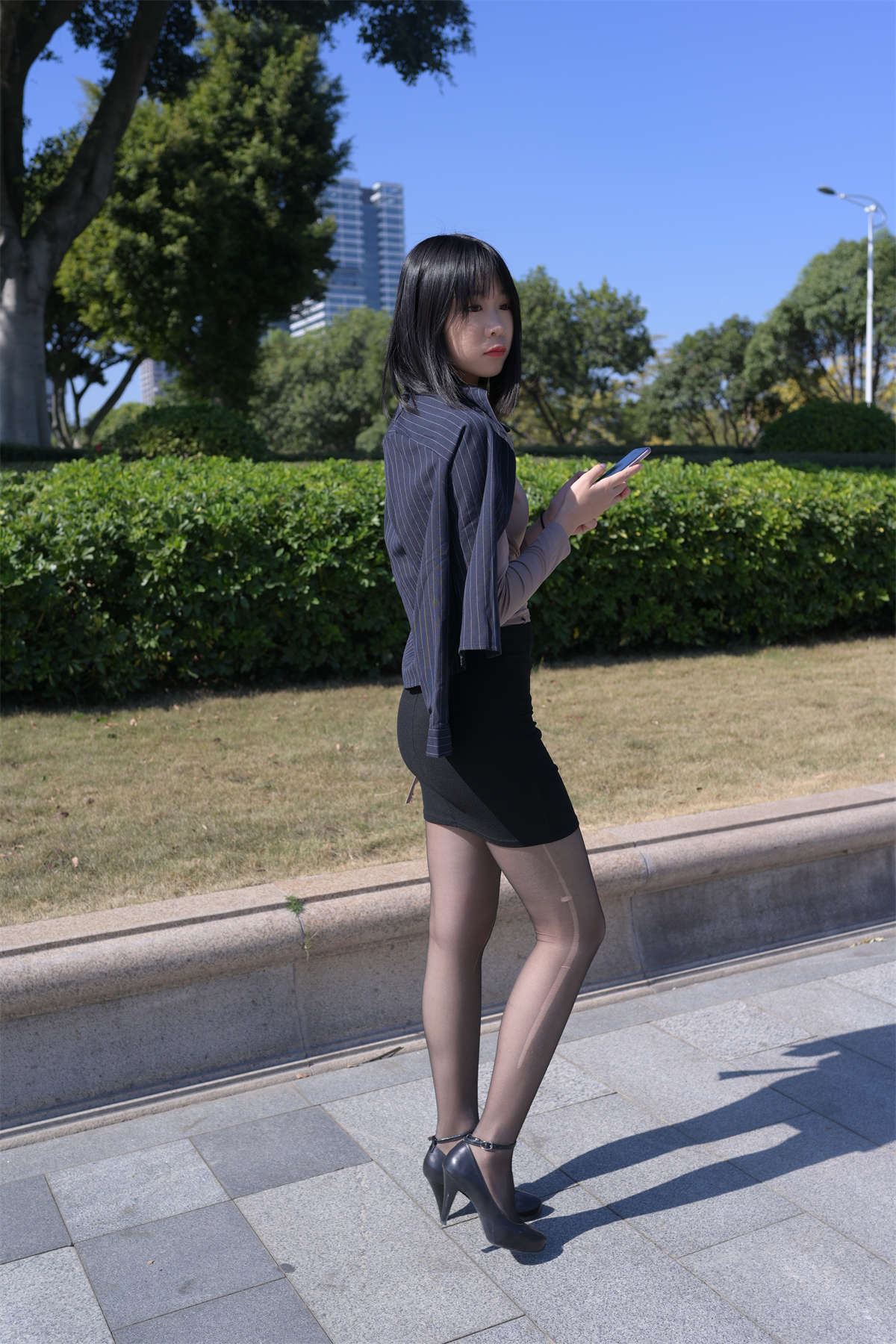 程生街拍 秘书周末的日常