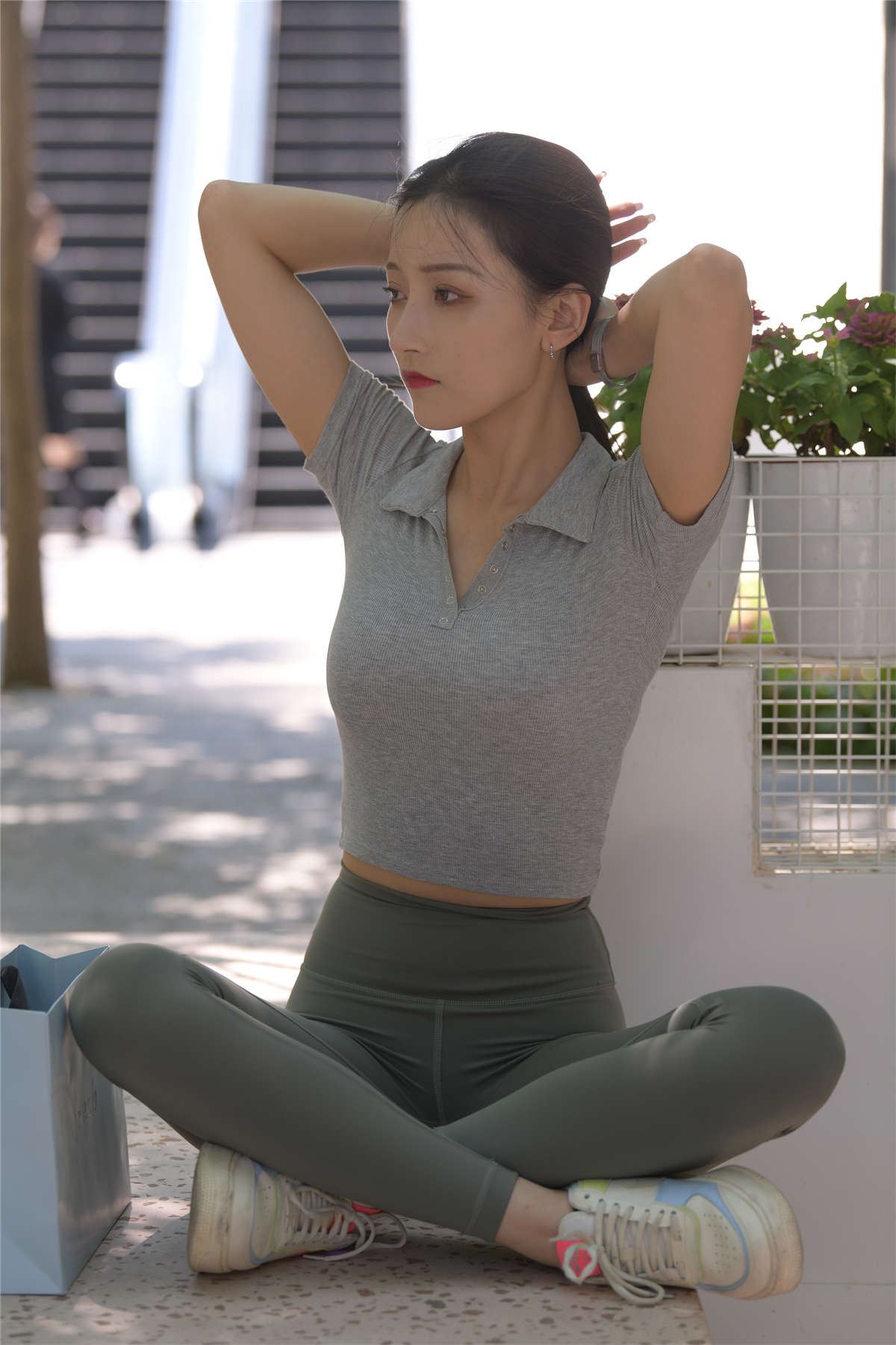 一只麋鹿摄影作品 初霁