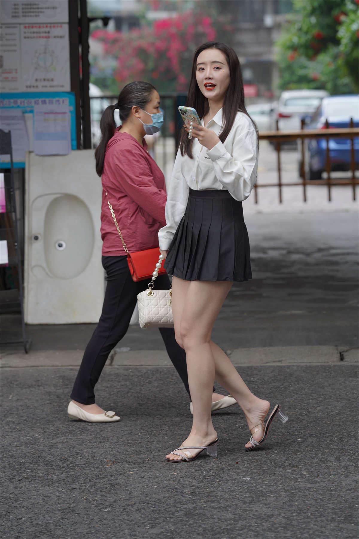 kaine模拍作品 百褶裙美女