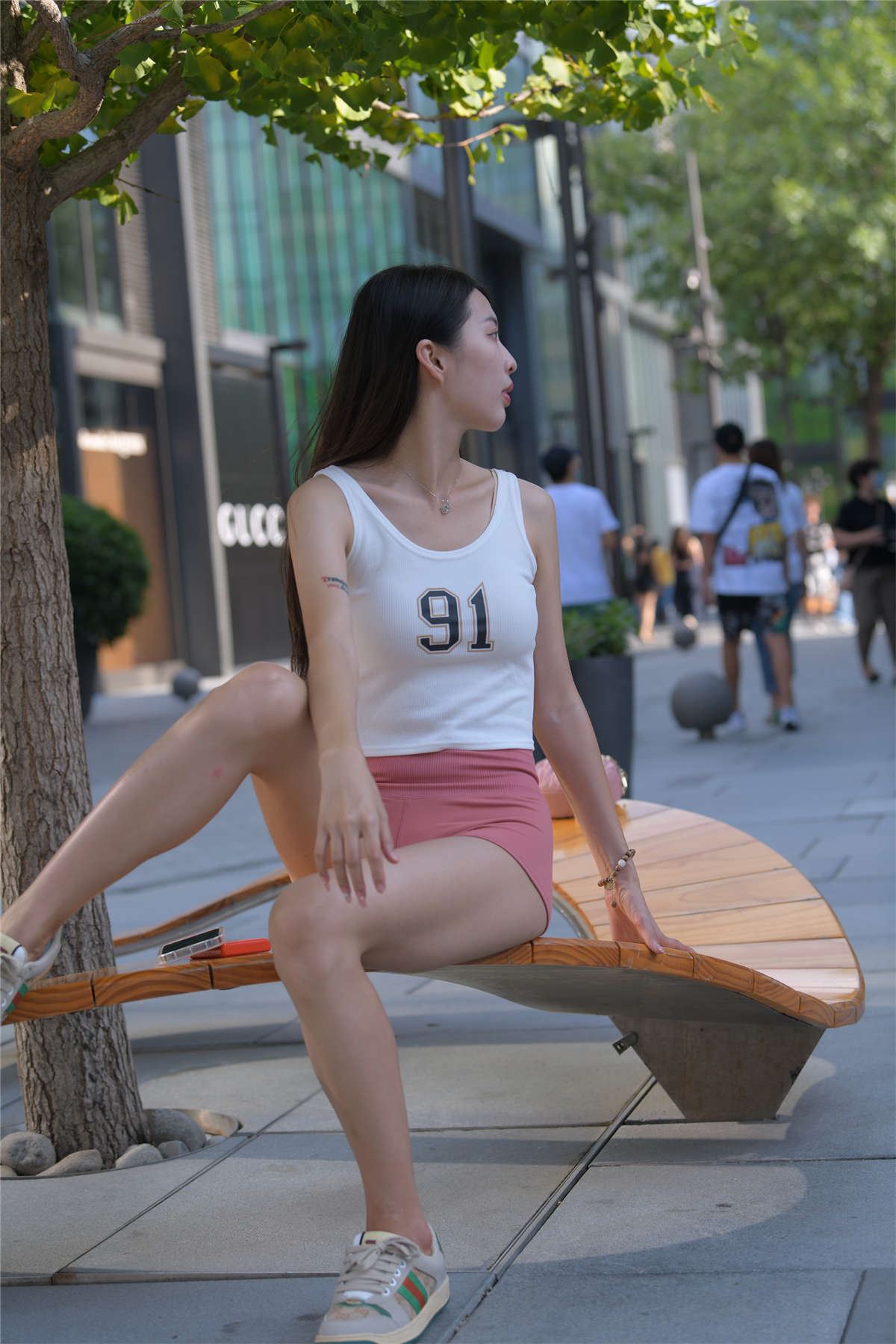 一始街拍作品 把思念藏在心里
