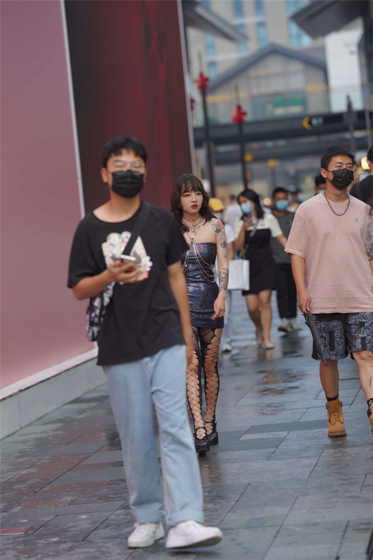 时尚皮裙搭配