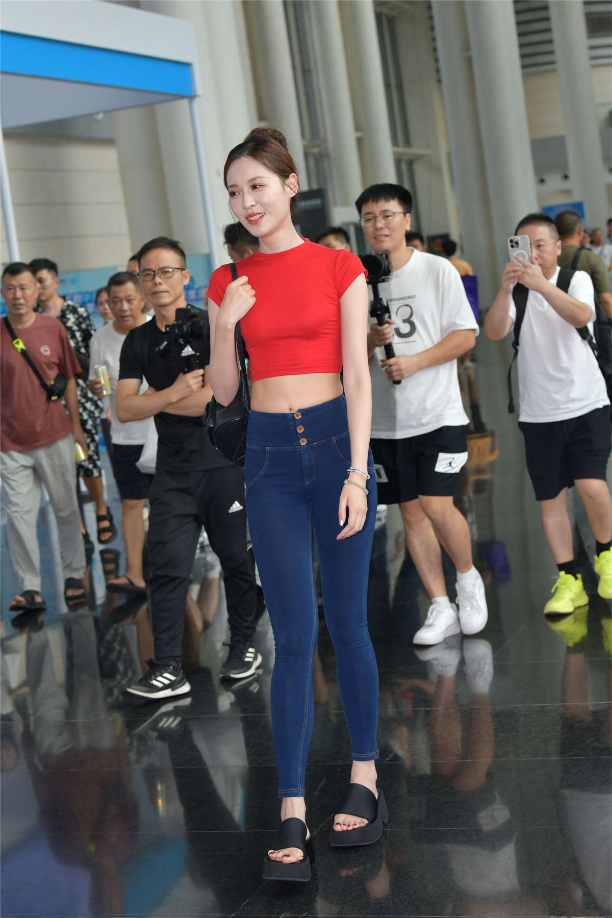 牛仔短裤与长裤