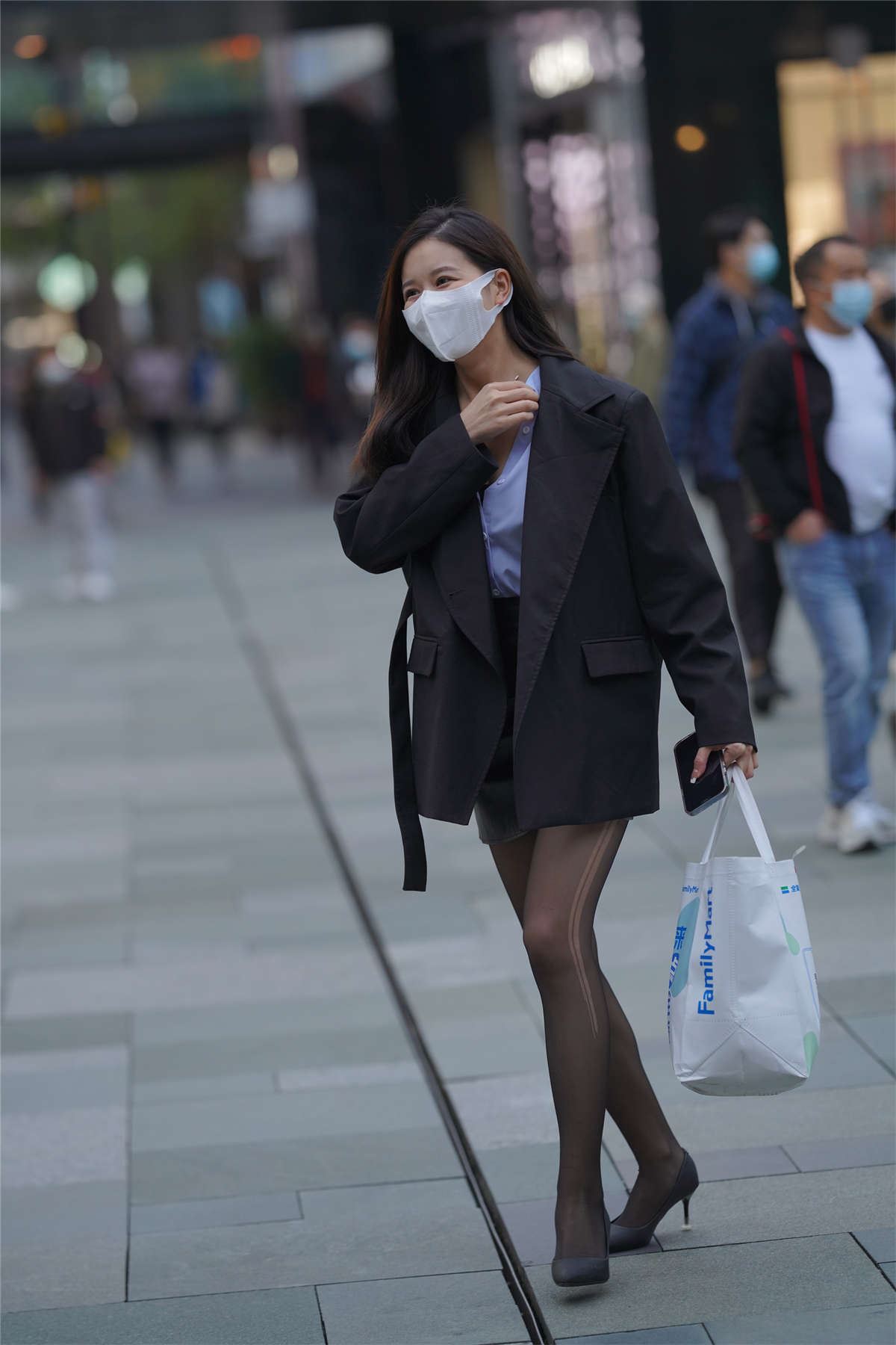 通勤风西装外套