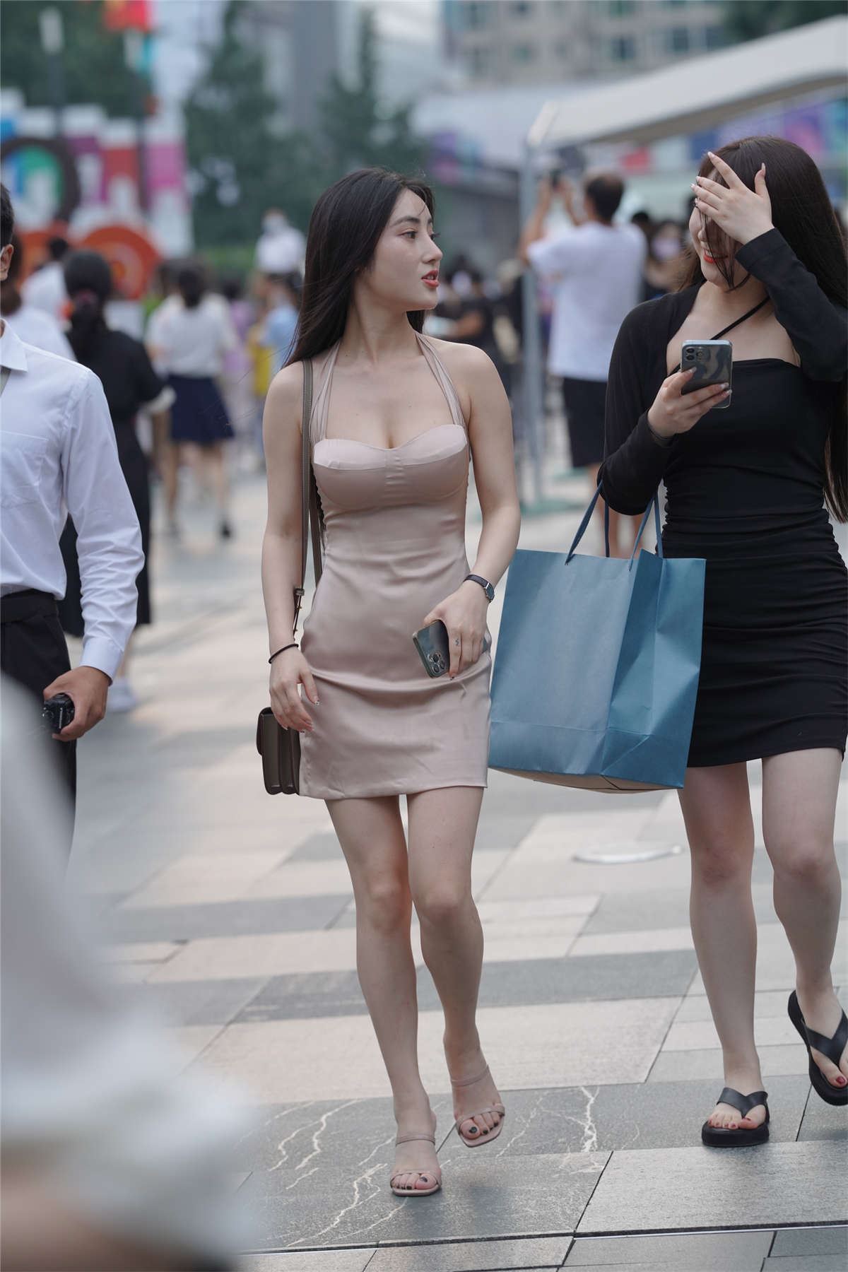 长发精致礼服