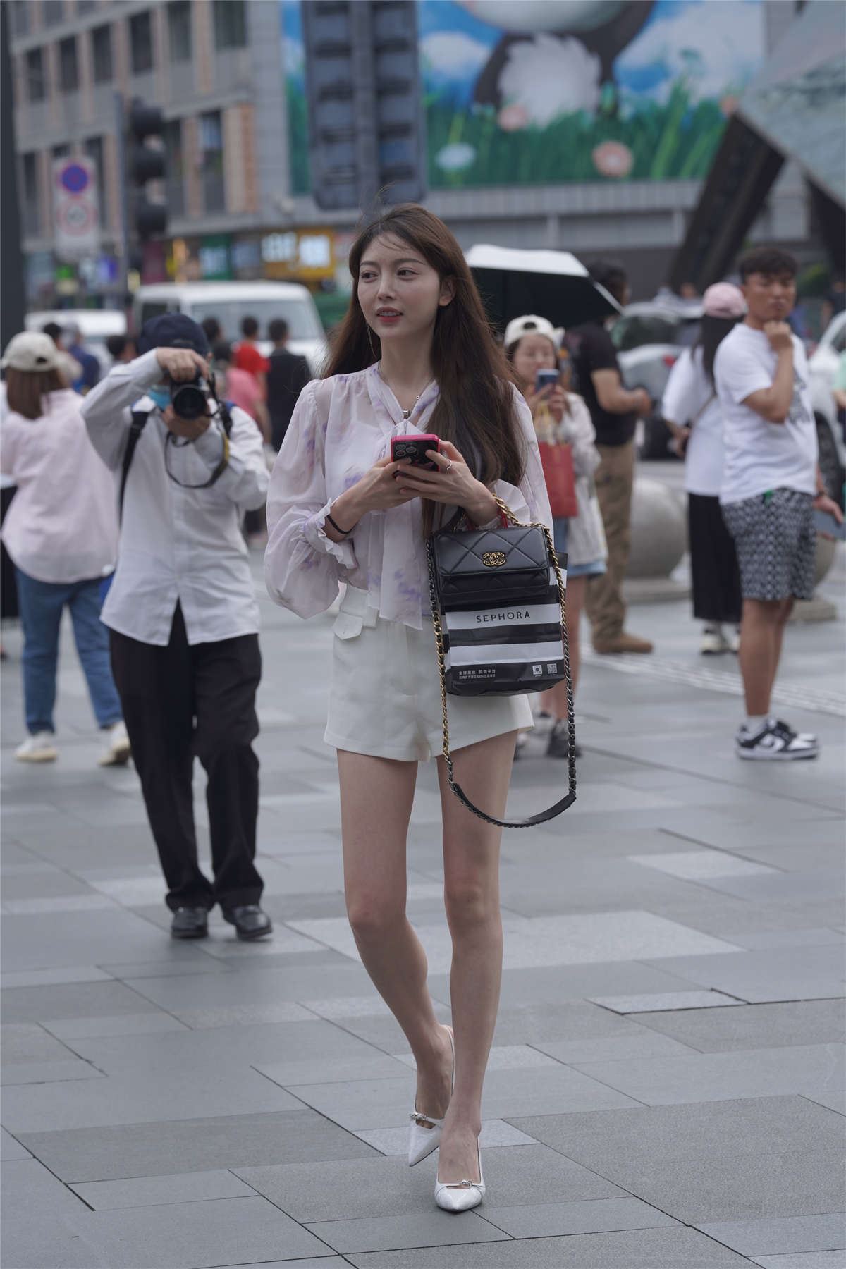 甜美长腿女孩