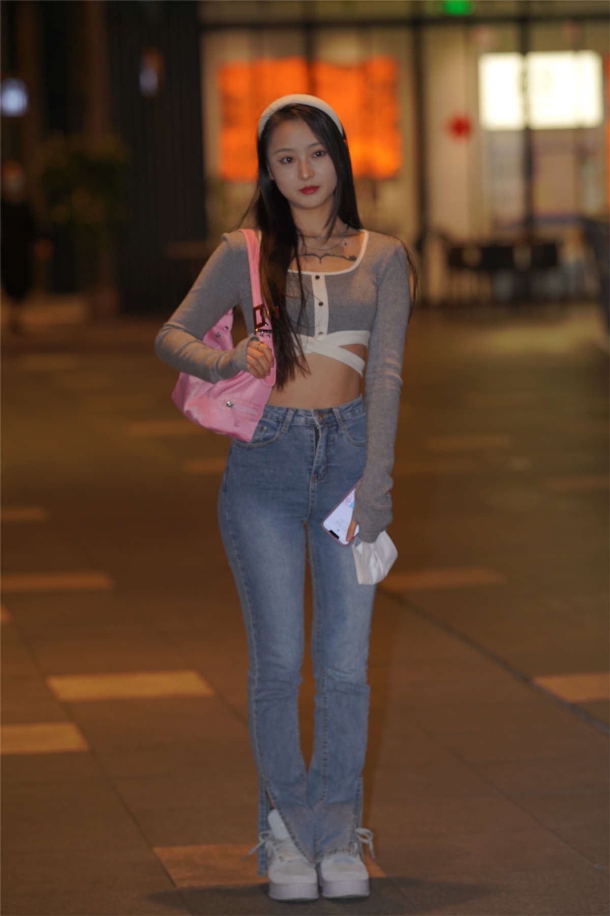 清爽牛仔裤