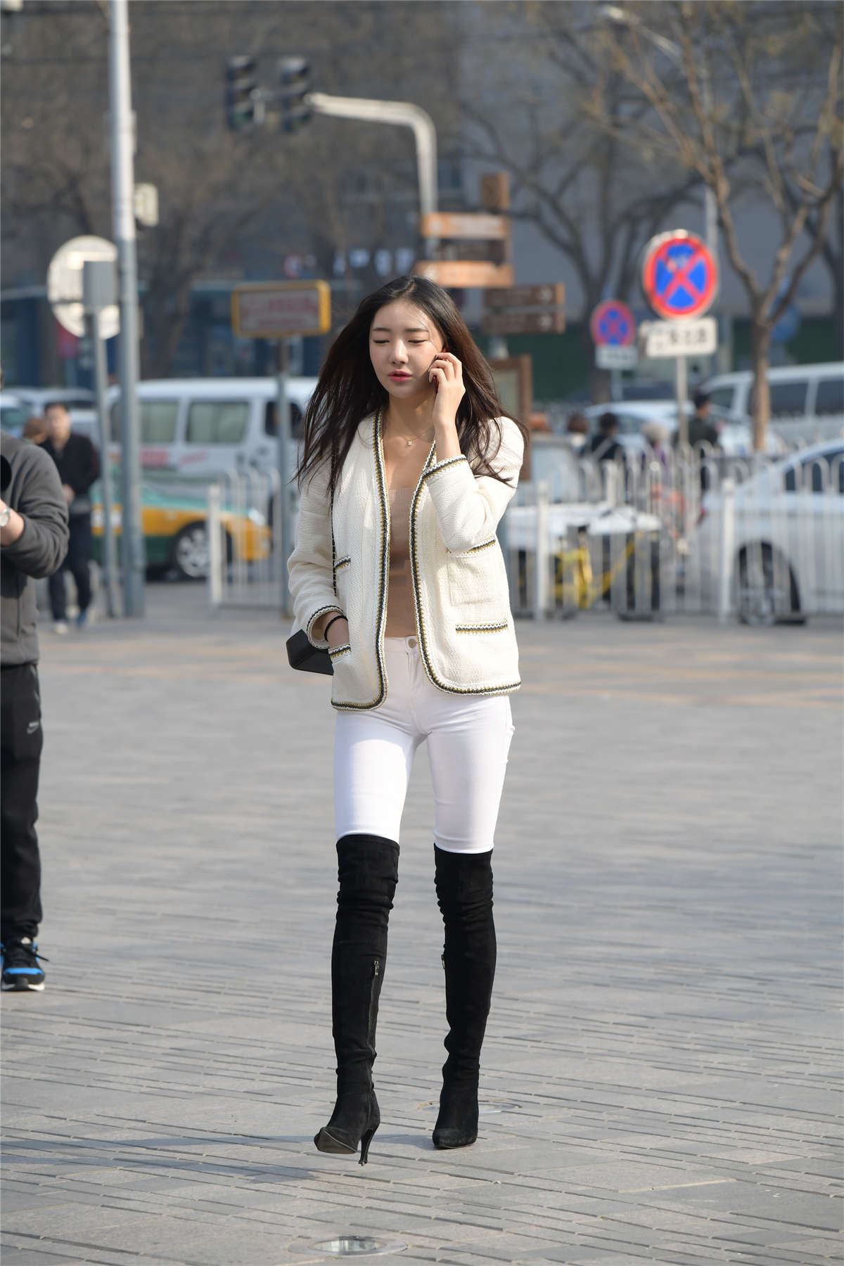长靴小香风