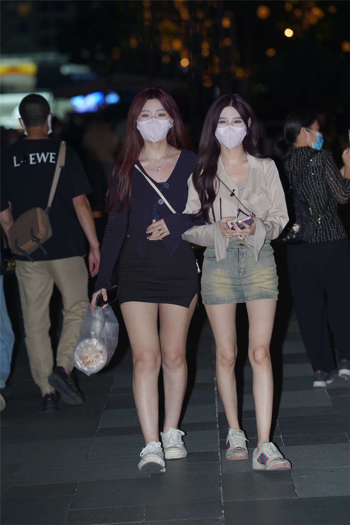 青春靓丽姐妹花