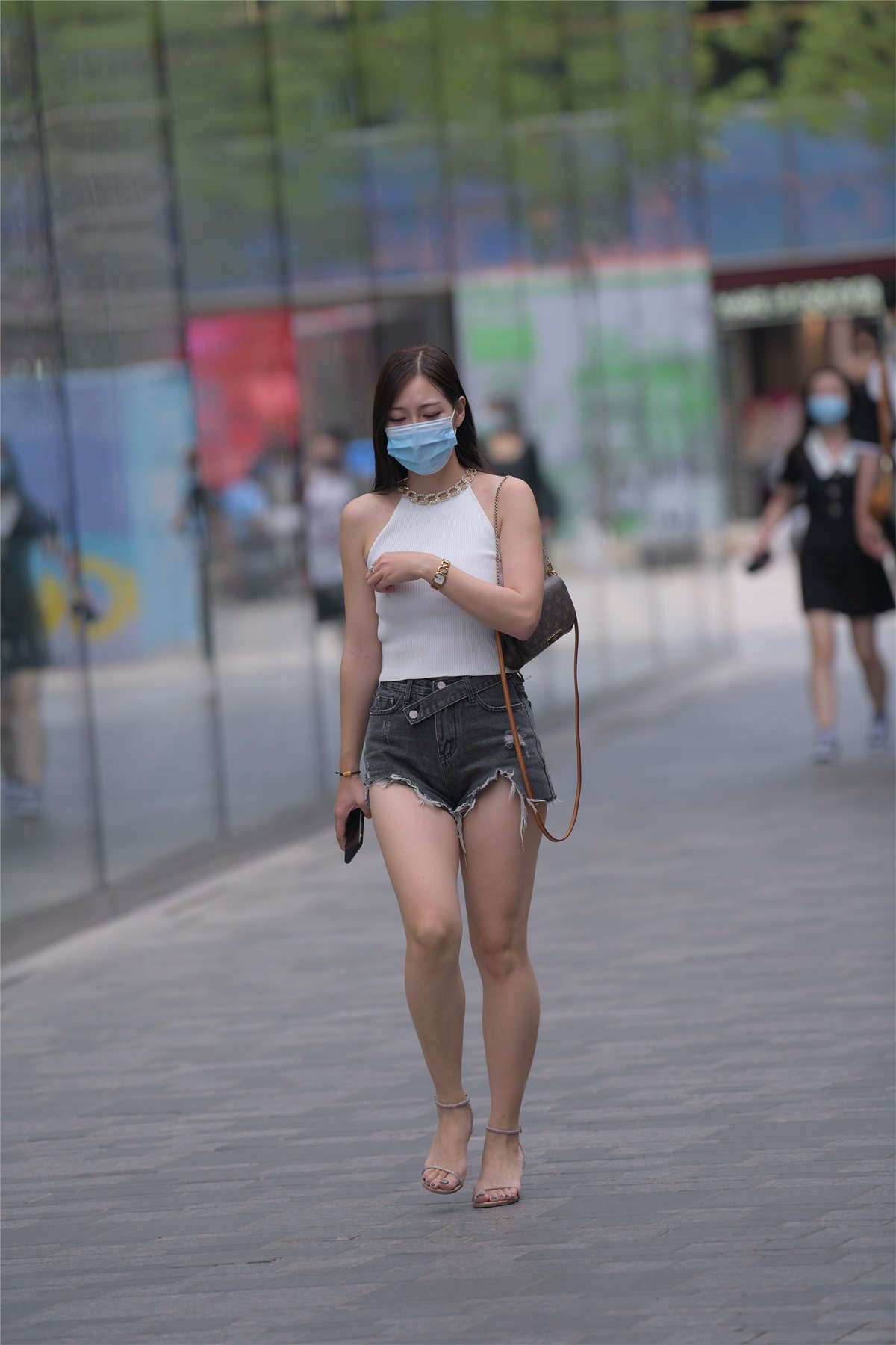 温婉牛仔短裤