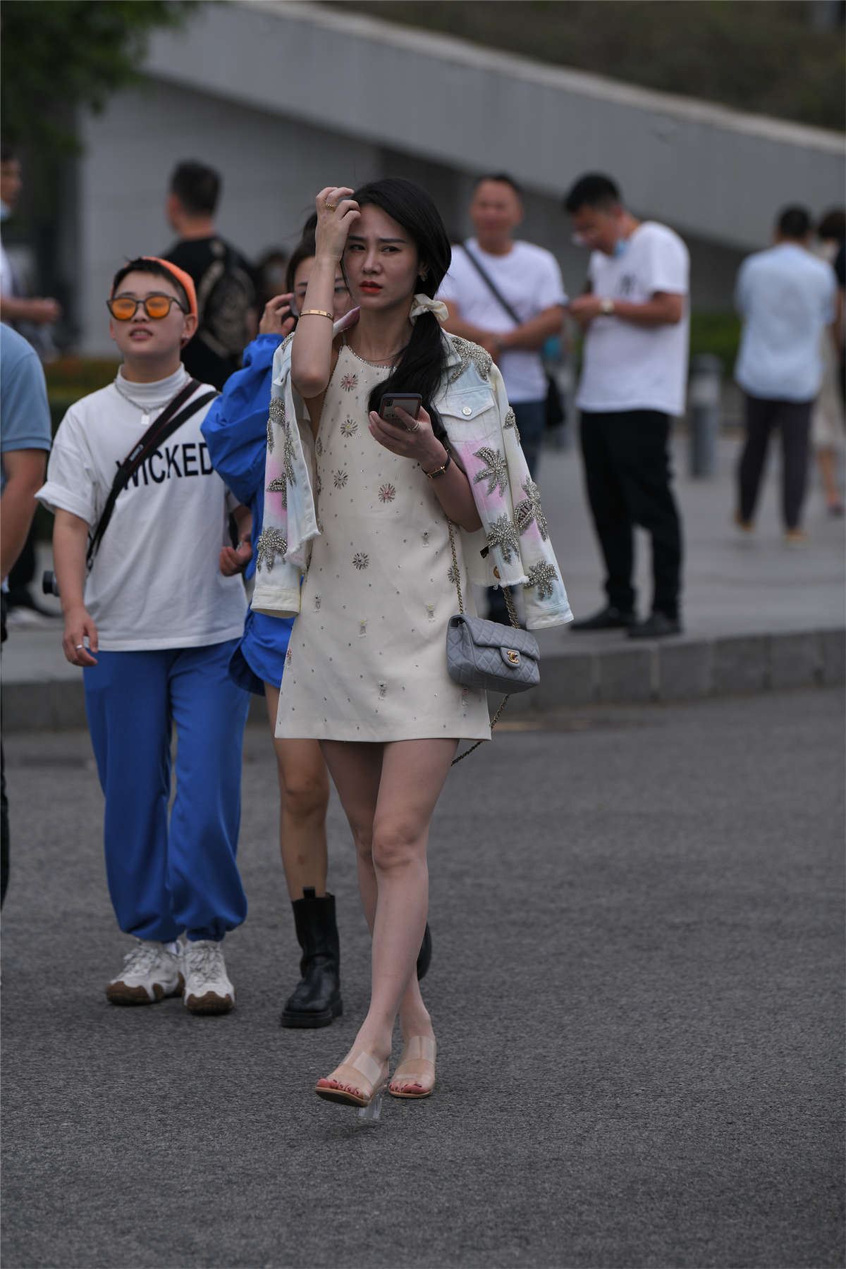 炫彩牛仔外套