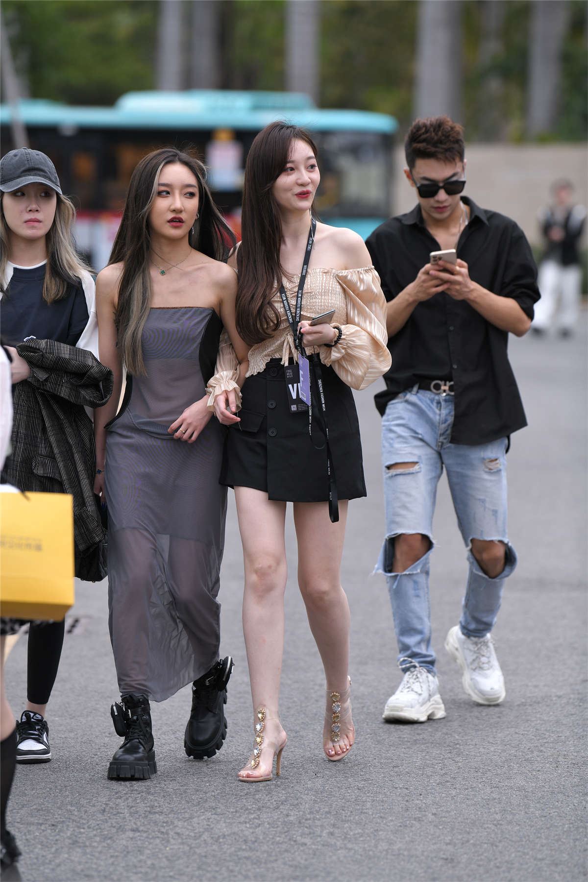 高跟气质美女