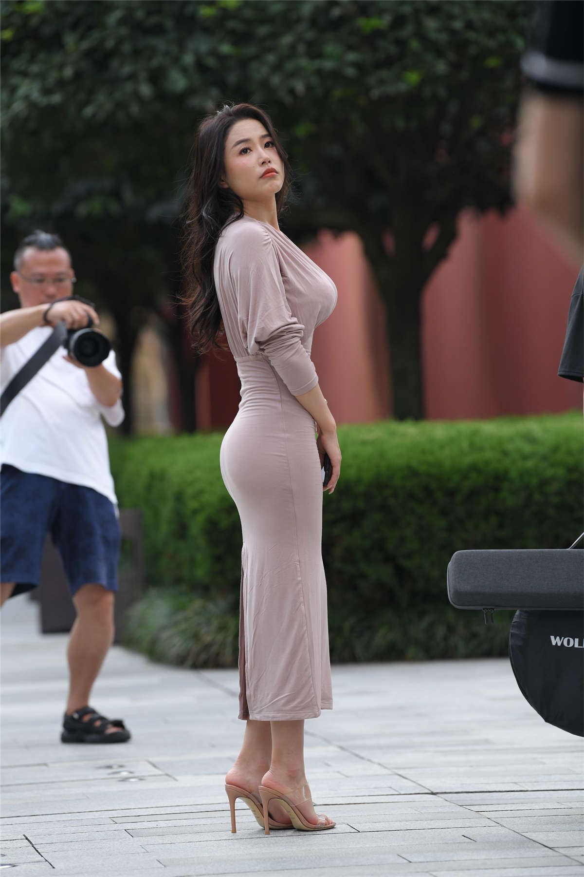 纱裙魅力好身材