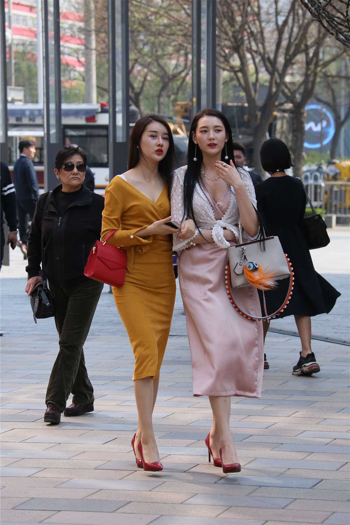 高级气质丝质裙