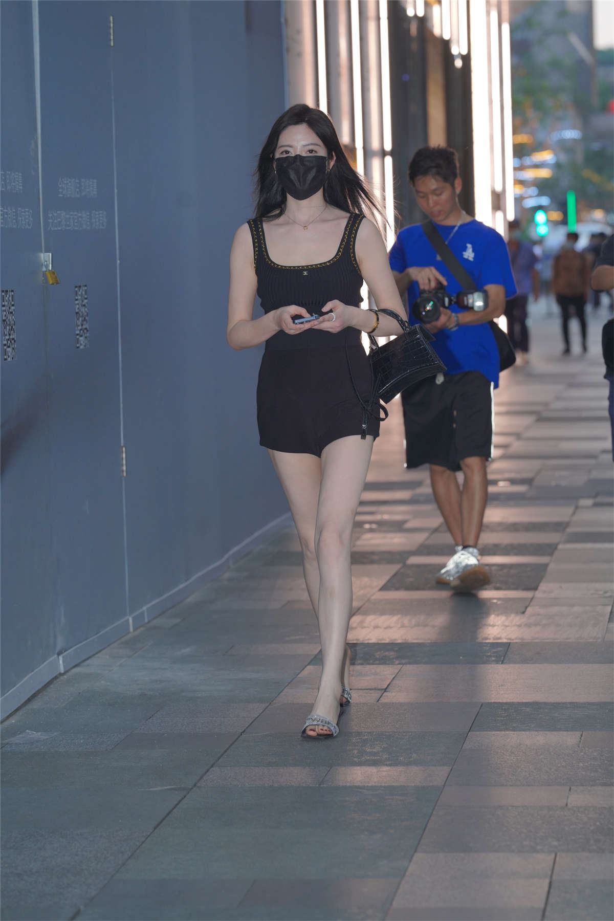 热裤美腿