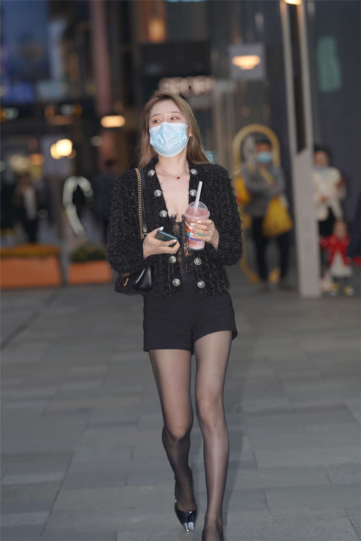 凯恩公爵作品 气质黑丝美女