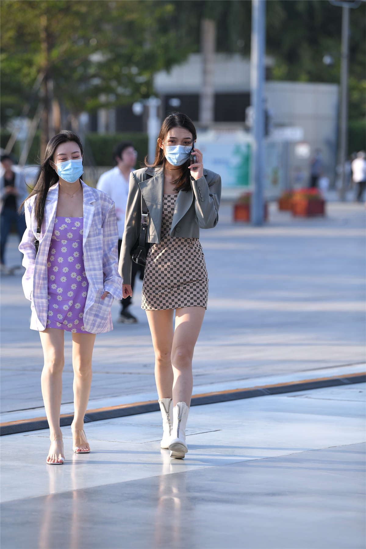 高挑靓丽