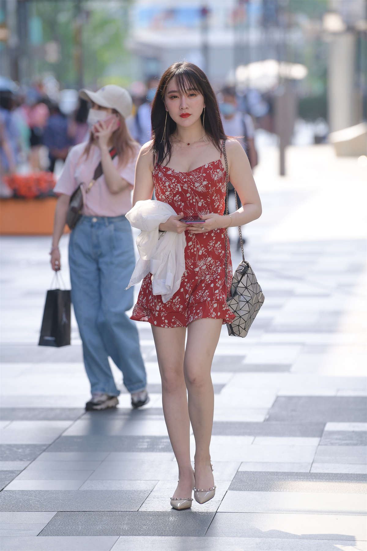 甜美碎花裙