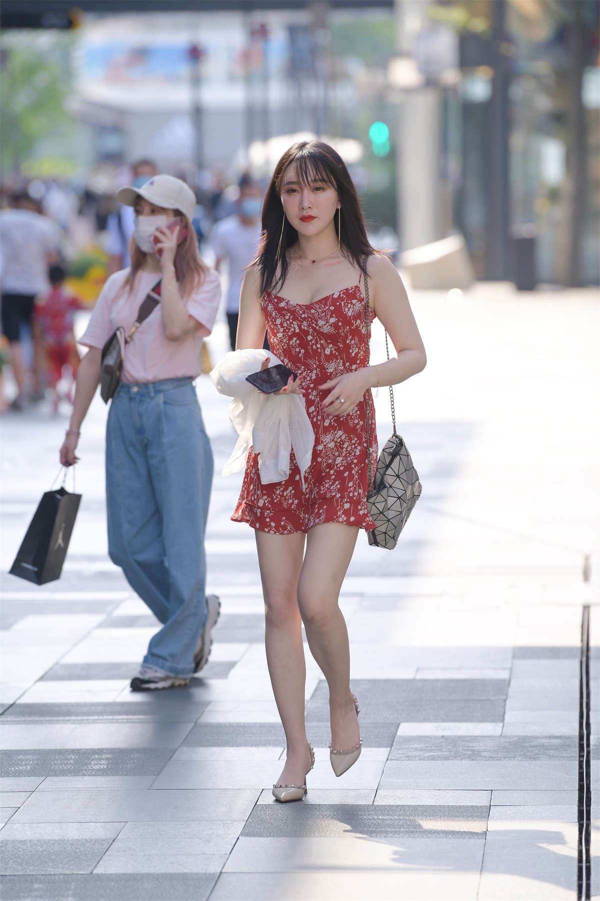 甜美碎花裙