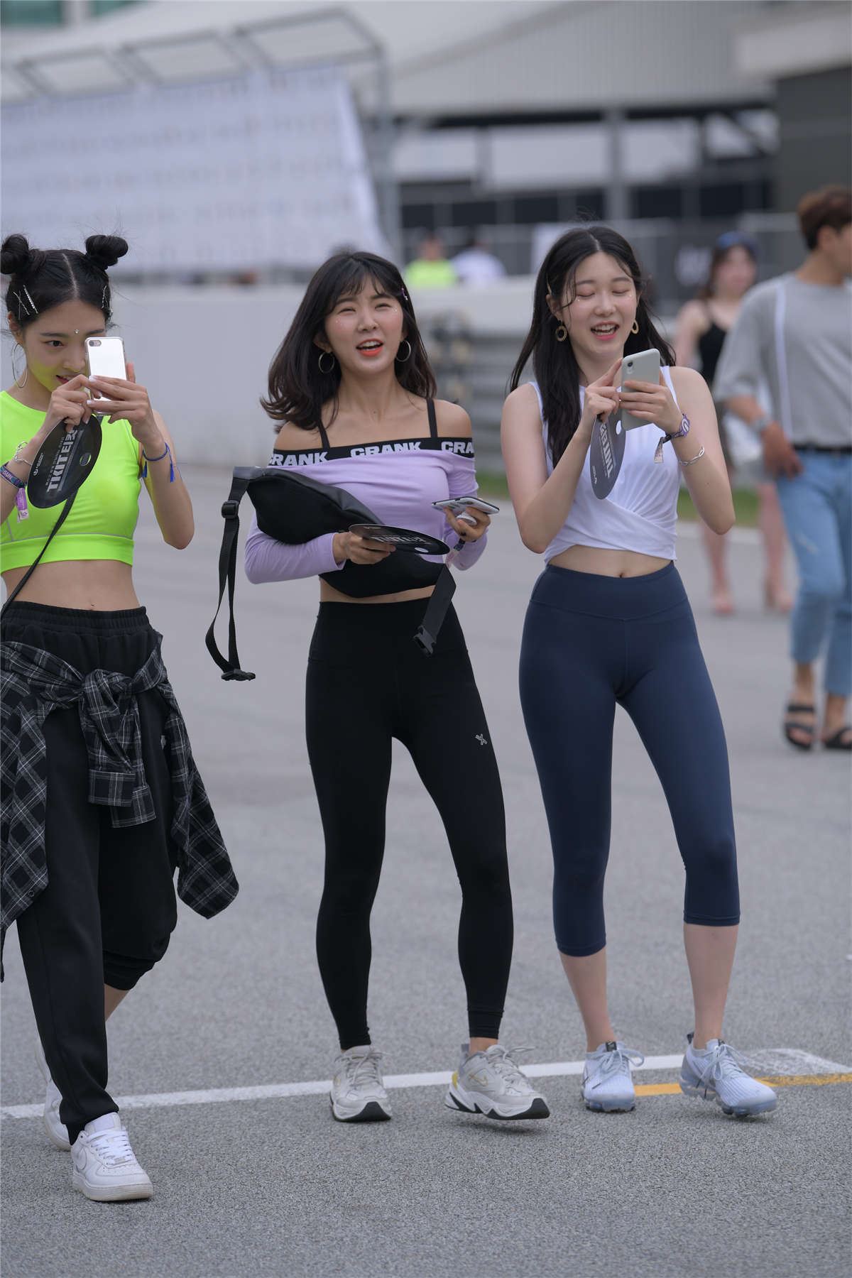 甜美可爱蓝色瑜伽服