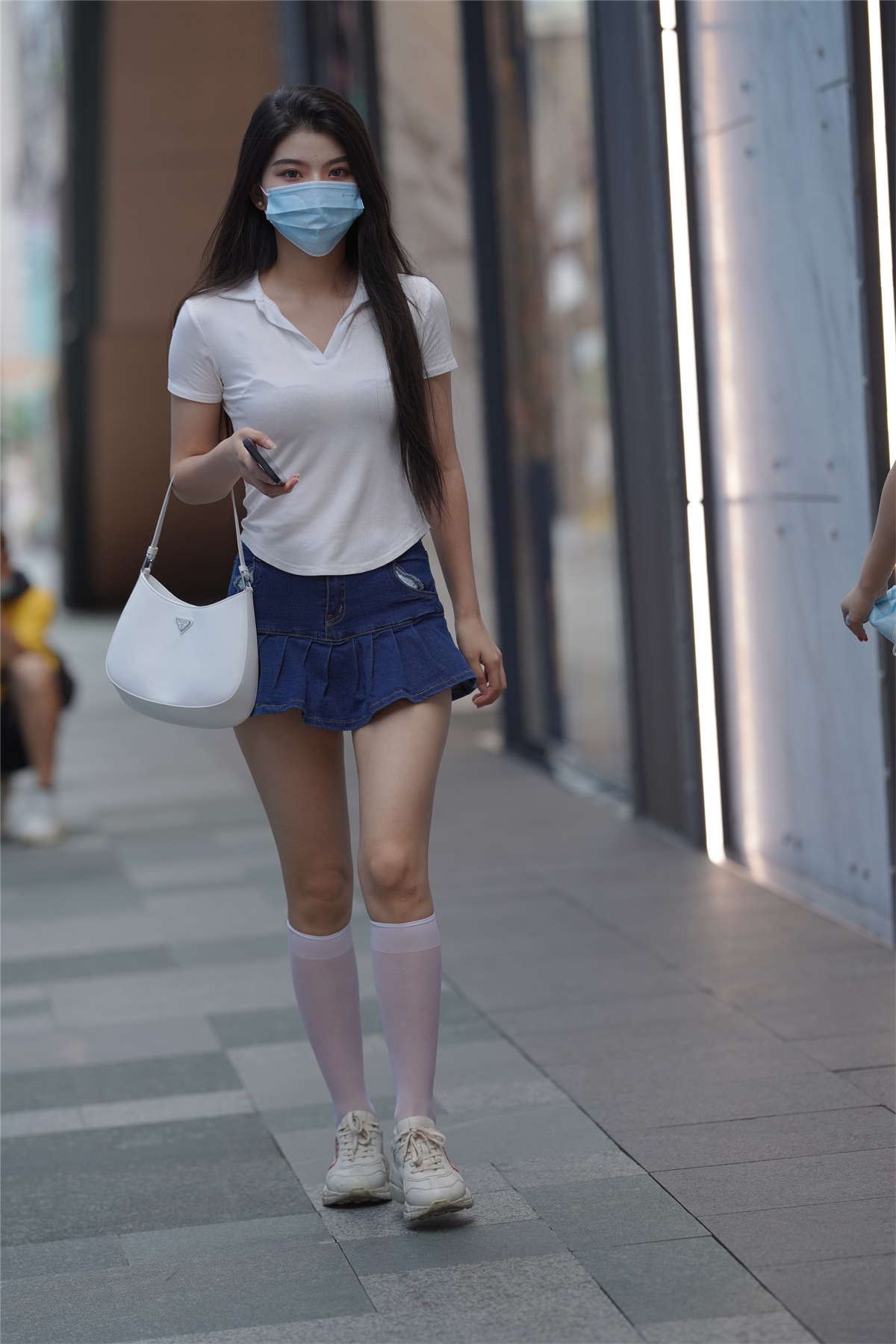 夏季polo清纯美少女