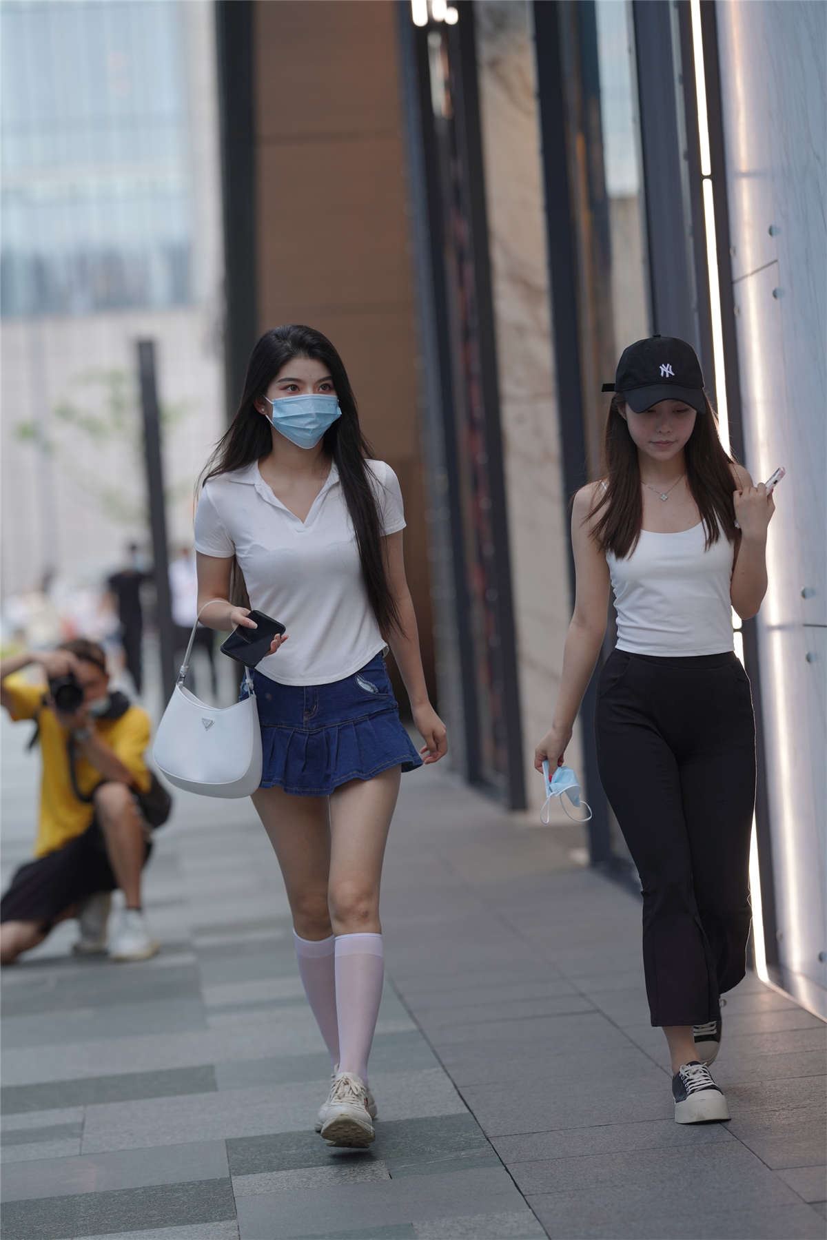 夏季polo清纯美少女