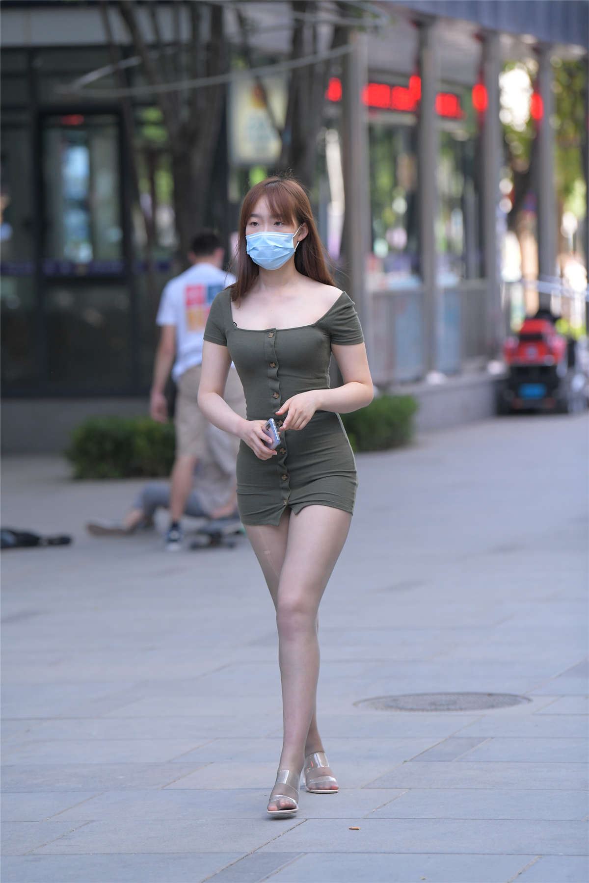包臀丝袜美女