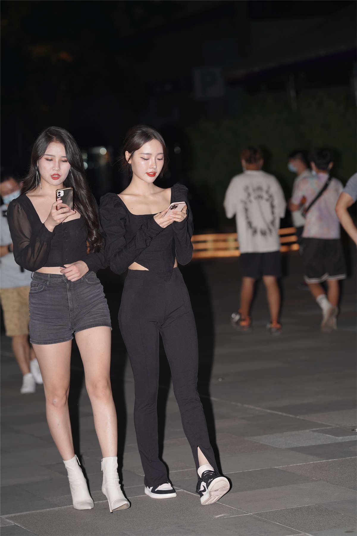 复古的黑色系搭配